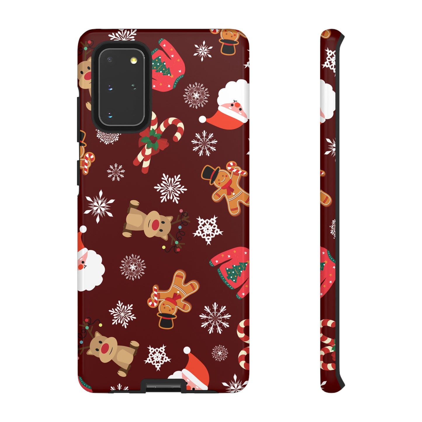 Festive Christmas Wallpaper Phone Case | iPhone 15 Plus/ Pro, 14, 13, 12| Google Pixel 7, Pro, 5| Samsung Galaxy S23 All Major Phone Models