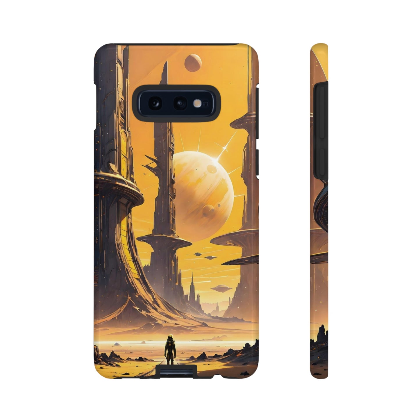 Distant Planets Sci Fi Wallpaper Phone Case | iPhone 15 Plus/ Pro, 14, 13, 12| Google Pixel 7, Pro, 5| Samsung Galaxy S23 All Major Phone Models