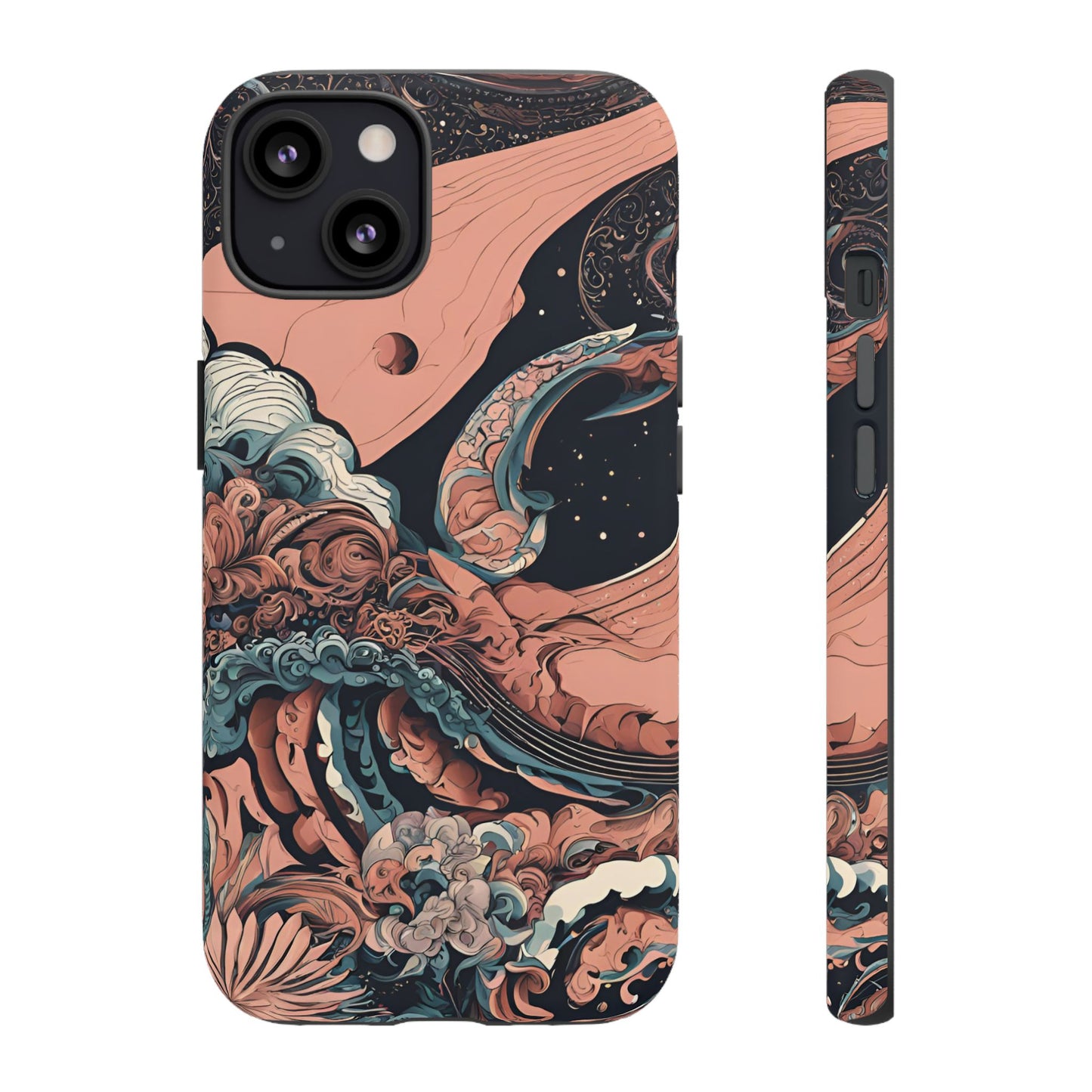 Abstract Landscape Phone Case| iPhone 15 Plus/ Pro, 14, 13, 12| Google Pixel 7, Pro, 5| Samsung Galaxy S23 All Major Phone Models