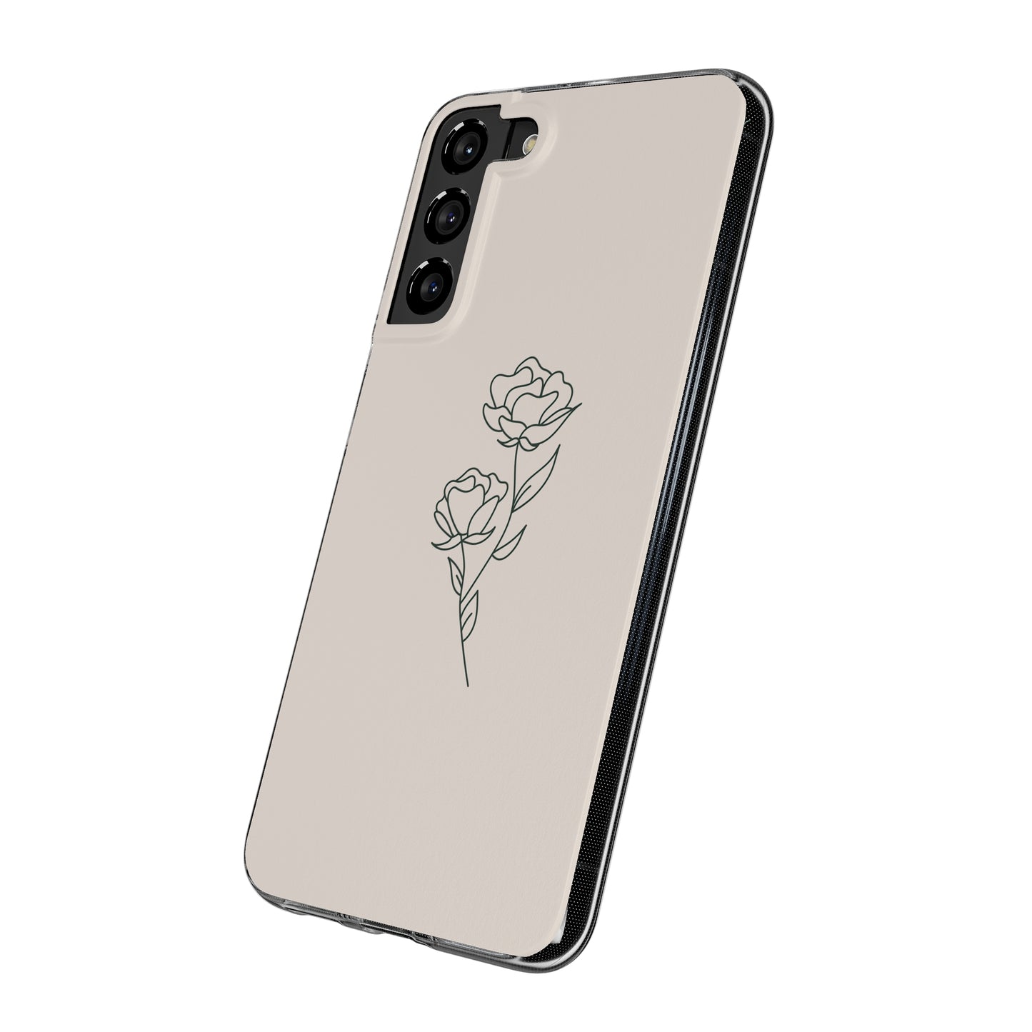 Simple Rose Phone Case | iPhone 15 Plus/ Pro, 14, 13, 12| Google Pixel 7, Pro, 5| Samsung Galaxy S23 All Major Phone Models