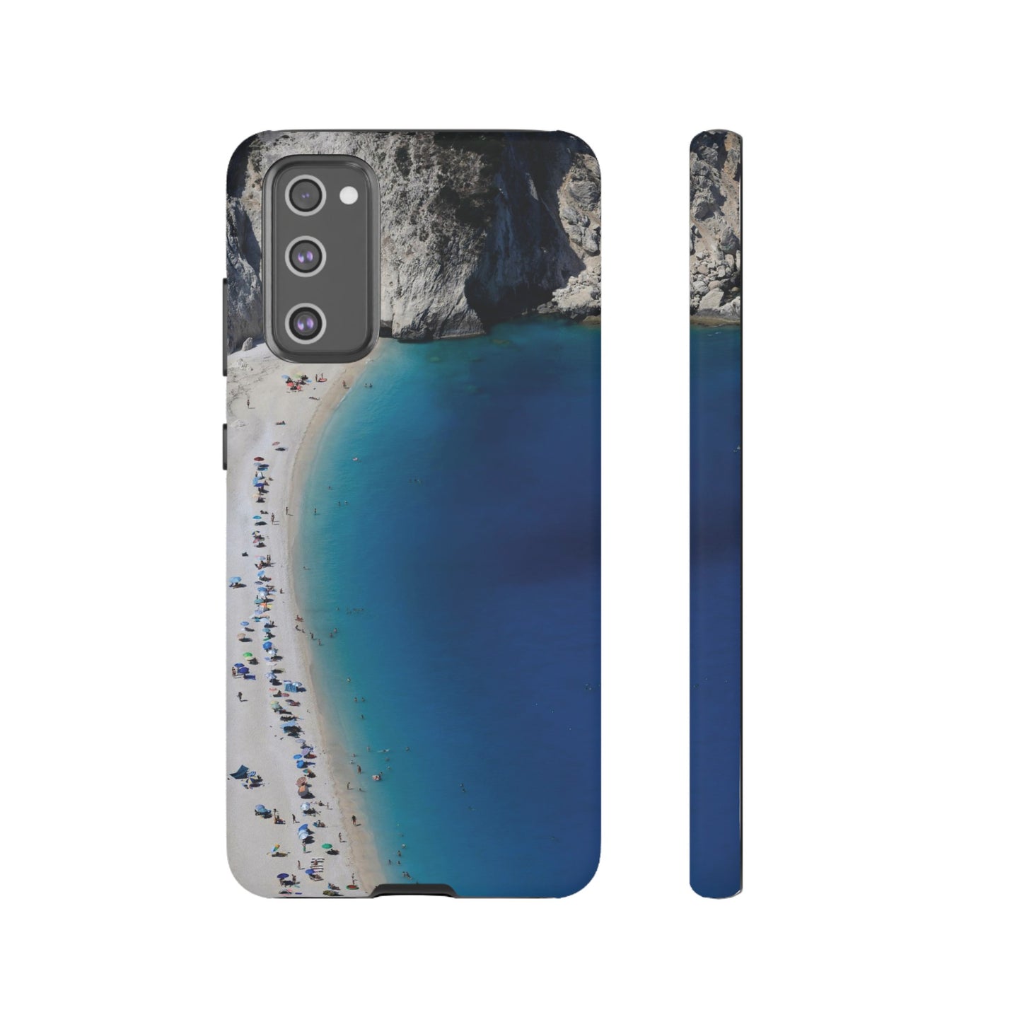 Blue Beach Wallpaper Phone Case | iPhone 15 Plus/ Pro, 14, 13, 12| Google Pixel 7, Pro, 5| Samsung Galaxy S23 All Major Phone Models