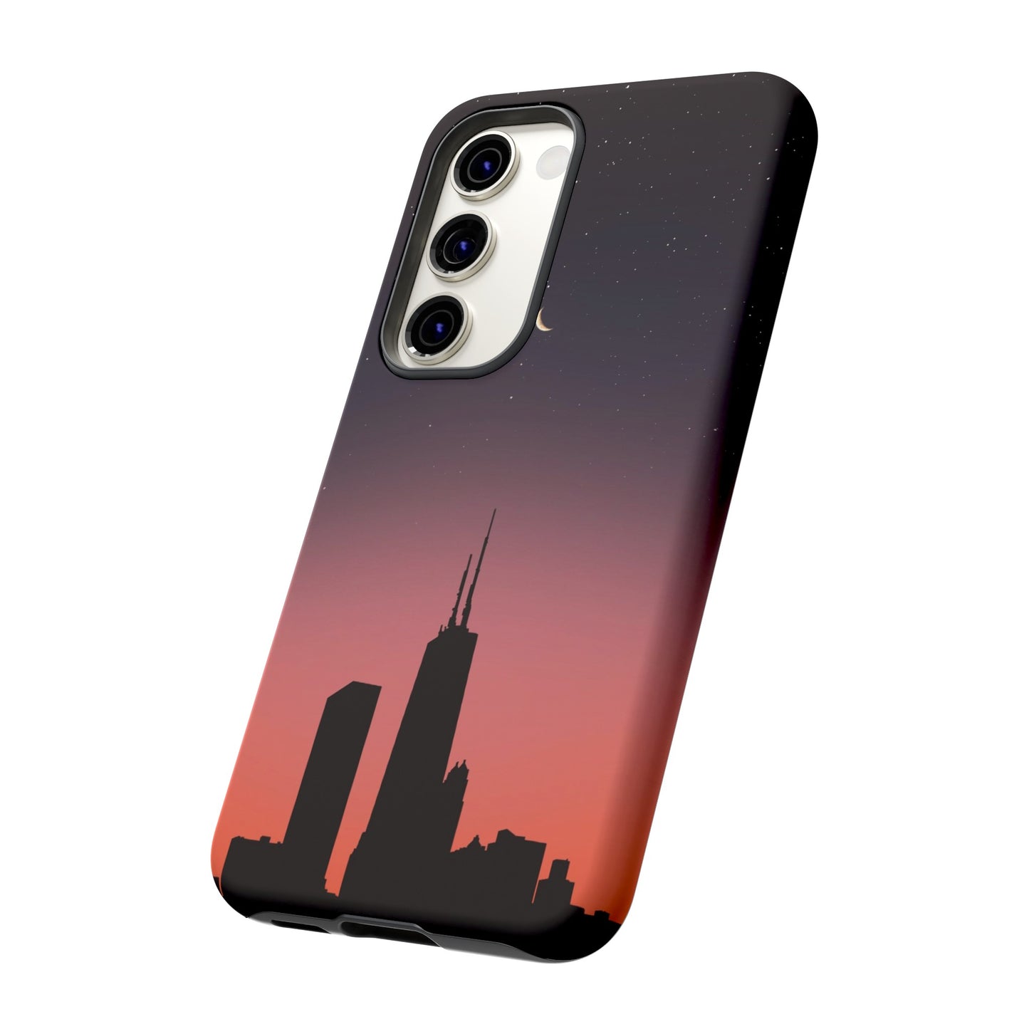 Chicago Skyline Wallpaper Phone Case | iPhone 15 Plus/ Pro, 14, 13, 12| Google Pixel 7, Pro, 5| Samsung Galaxy S23 All Major Phone Models