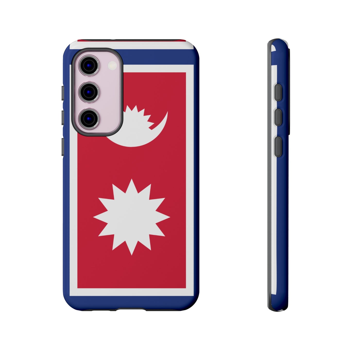 Nepal Flag Phone Case | iPhone 15 Plus/ Pro, 14, 13, 12| Google Pixel 7, Pro, 5| Samsung Galaxy S23 All Major Phone Models