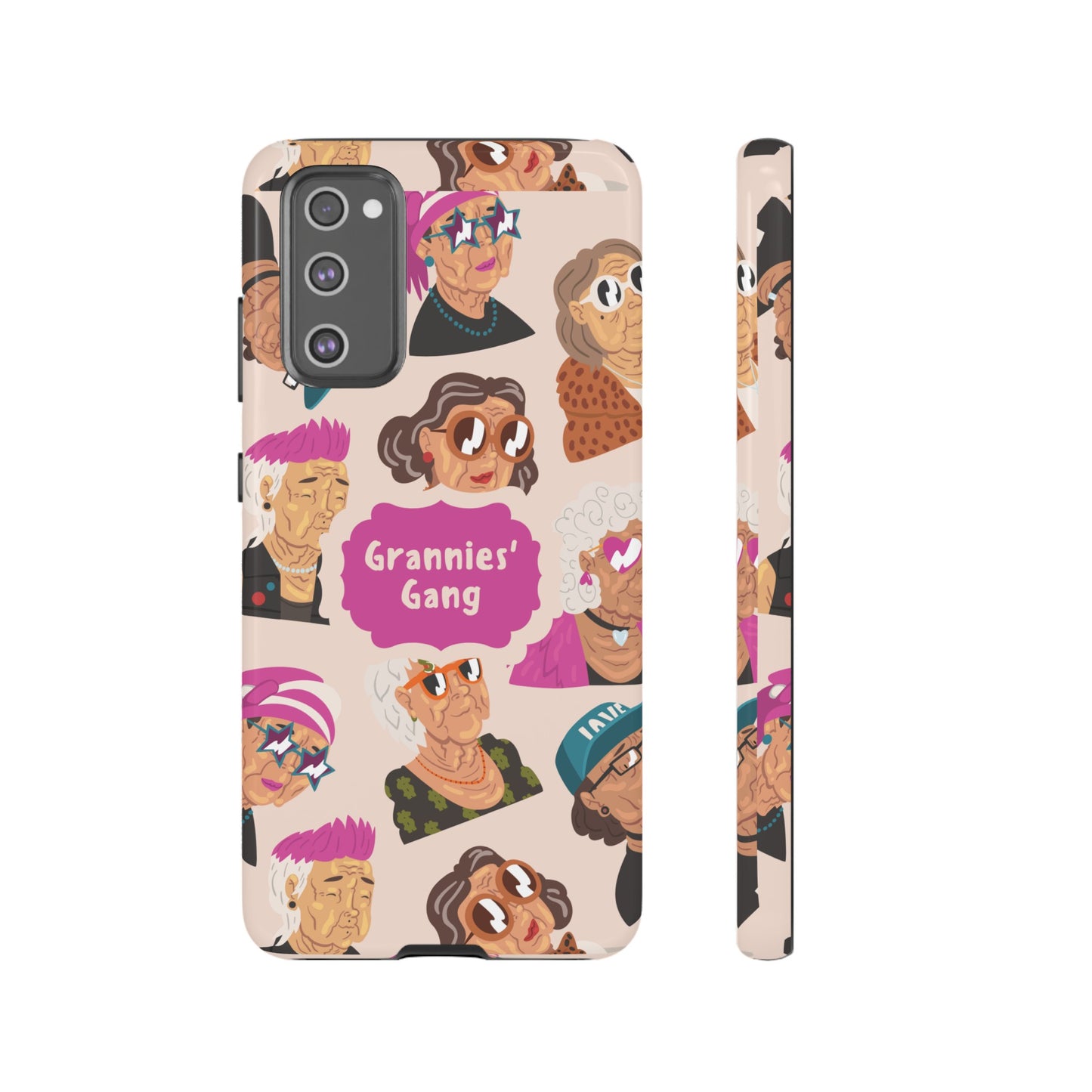 Grannies' Gang Wallpaper Phone Case | iPhone 15 Plus/ Pro, 14, 13, 12| Google Pixel 7, Pro, 5| Samsung Galaxy S23 All Major Phone Models