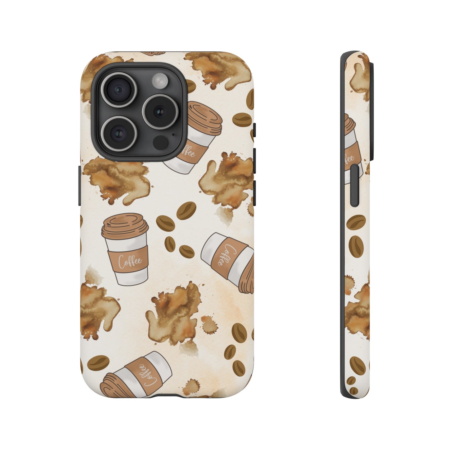 Coffee Wallpaper Phone Case | iPhone 15 Plus/ Pro, 14, 13, 12| Google Pixel 7, Pro, 5| Samsung Galaxy S23 All Major Phone Models