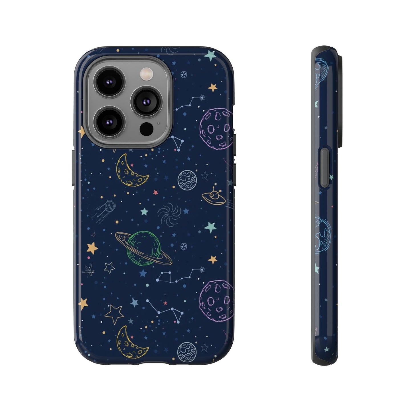 Space Galaxy Wallpaper Phone Case | iPhone 15 Plus/ Pro, 14, 13, 12| Google Pixel 7, Pro, 5| Samsung Galaxy S23 All Major Phone Models