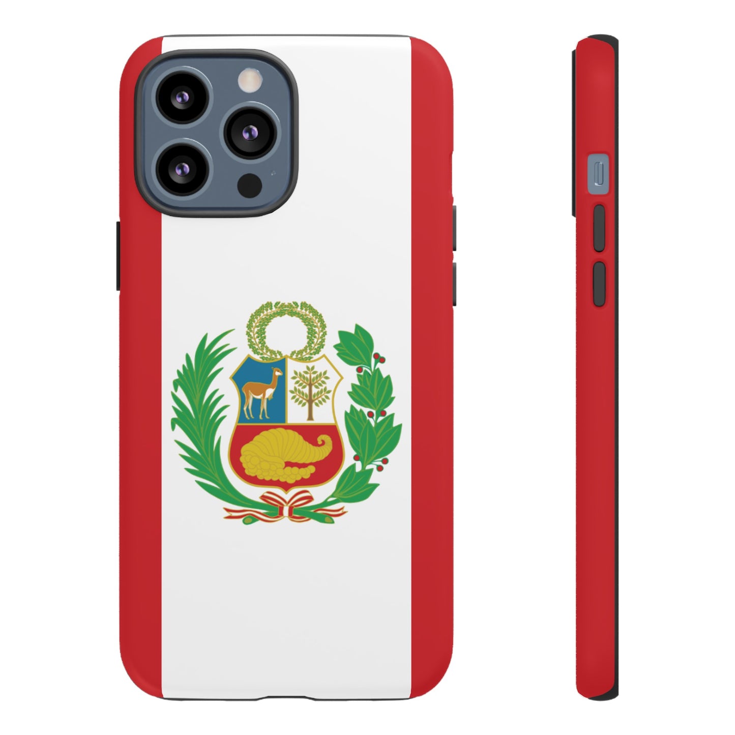 Peru Flag Phone Case | iPhone 15 Plus/ Pro, 14, 13, 12| Google Pixel 7, Pro, 5| Samsung Galaxy S23 All Major Phone Models