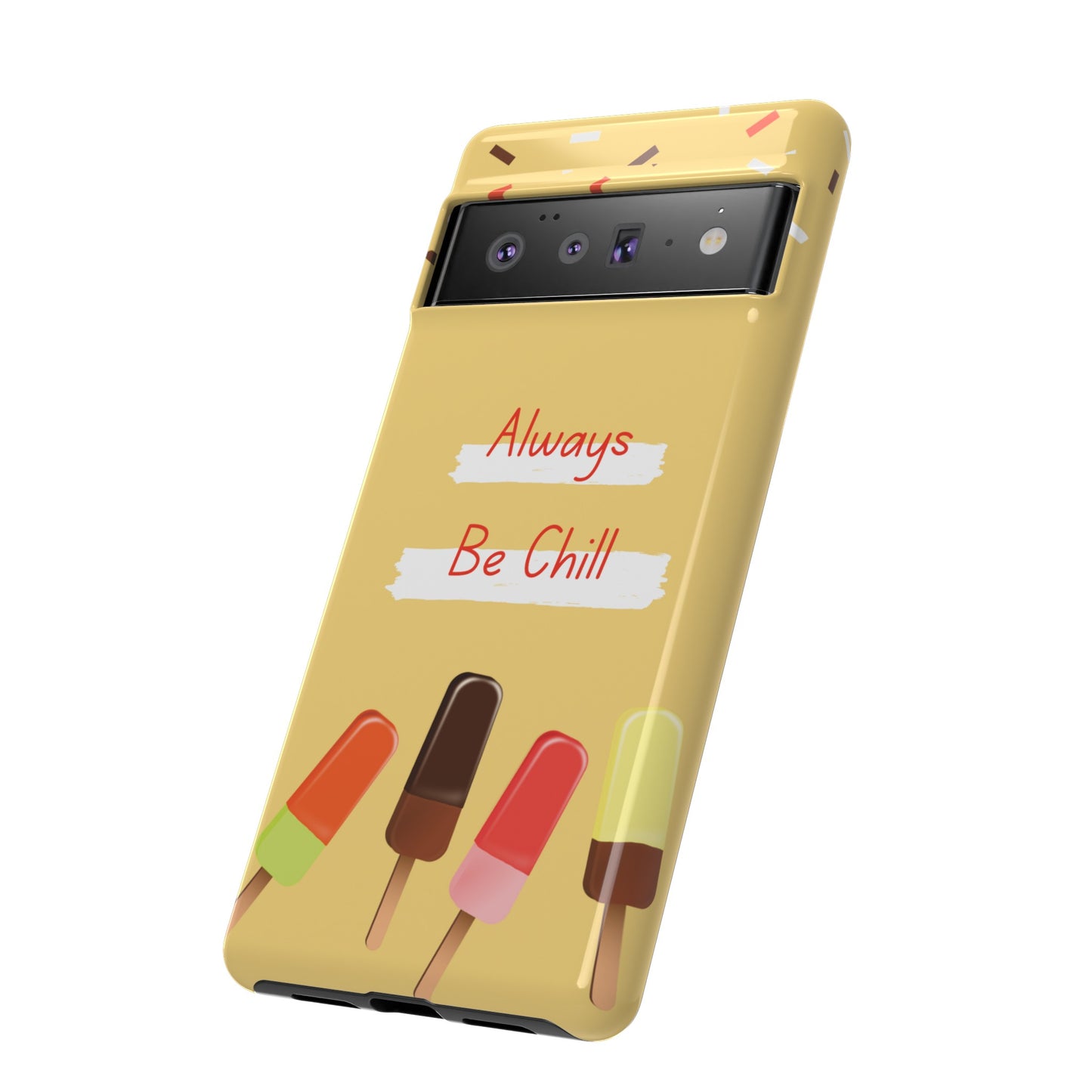 Always Be Chill Wallpaper Phone Case| iPhone 15 Plus/ Pro, 14, 13, 12| Google Pixel 7, Pro, 5| Samsung Galaxy S23 All Major Phone Models