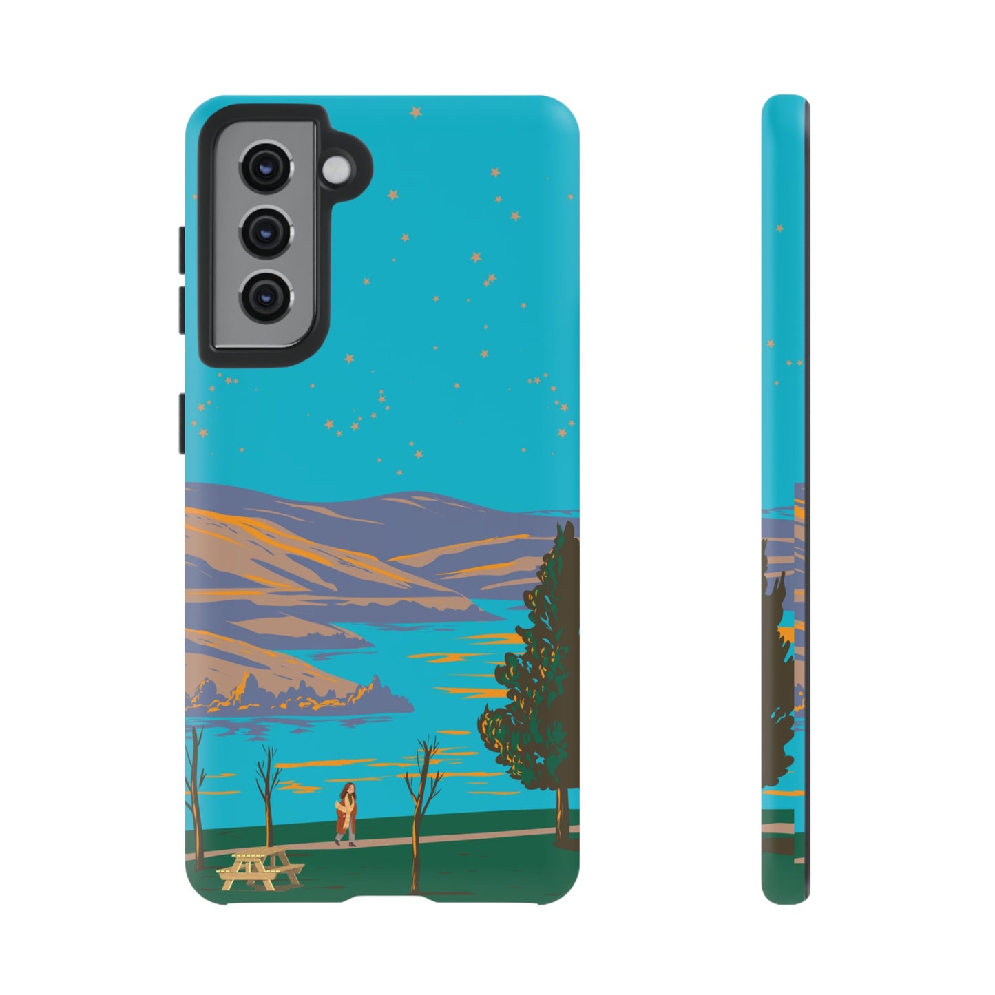 Afternoon Stroll Phone Case| iPhone 15 Plus/ Pro, 14, 13, 12| Google Pixel 7, Pro, 5| Samsung Galaxy S23 All Major Phone Models