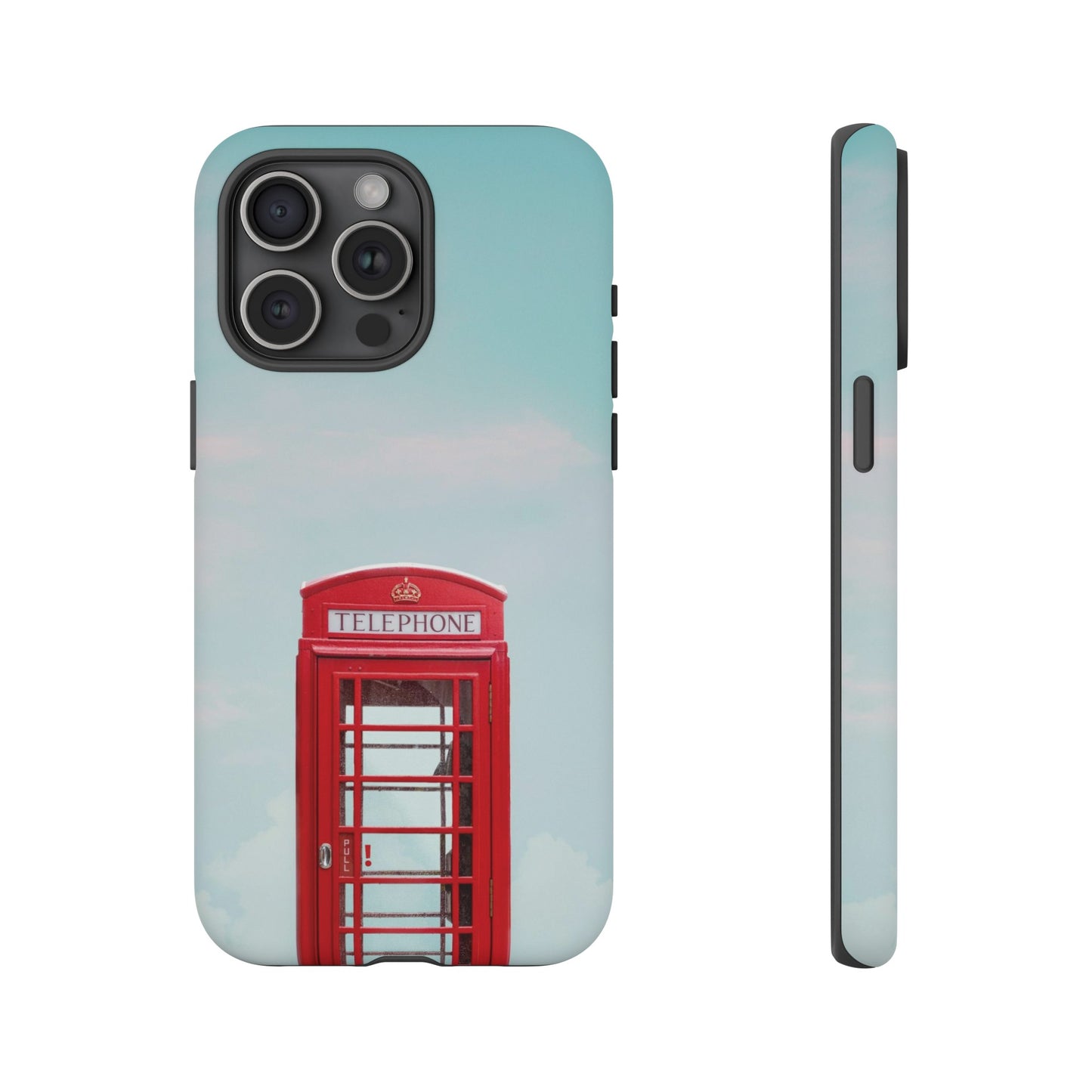 Telephone Booth Wallpaper Phone Case |iPhone 15 Plus/ Pro, 14, 13, 12|Google Pixel 7, Pro, 5| Samsung Galaxy S23 All Major Phone Models