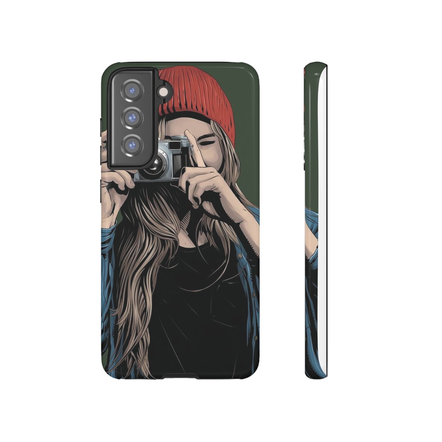 Camera Wallpaper Phone Case | iPhone 15 Plus/ Pro, 14, 13, 12| Google Pixel 7, Pro, 5| Samsung Galaxy S23 All Major Phone Models