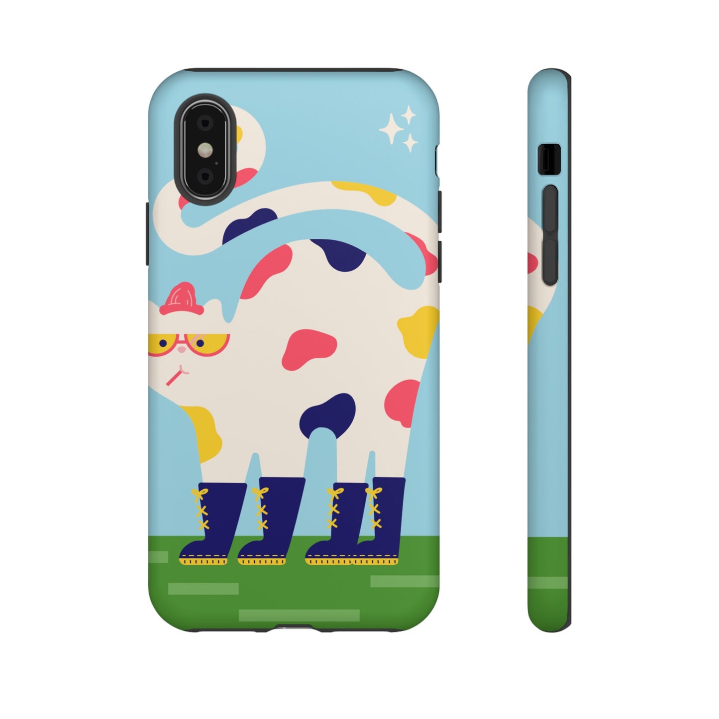 Rainboot Cat Phone Case | iPhone 15 Plus/ Pro, 14, 13, 12| Google Pixel 7, Pro, 5| Samsung Galaxy S23 All Major Phone Models