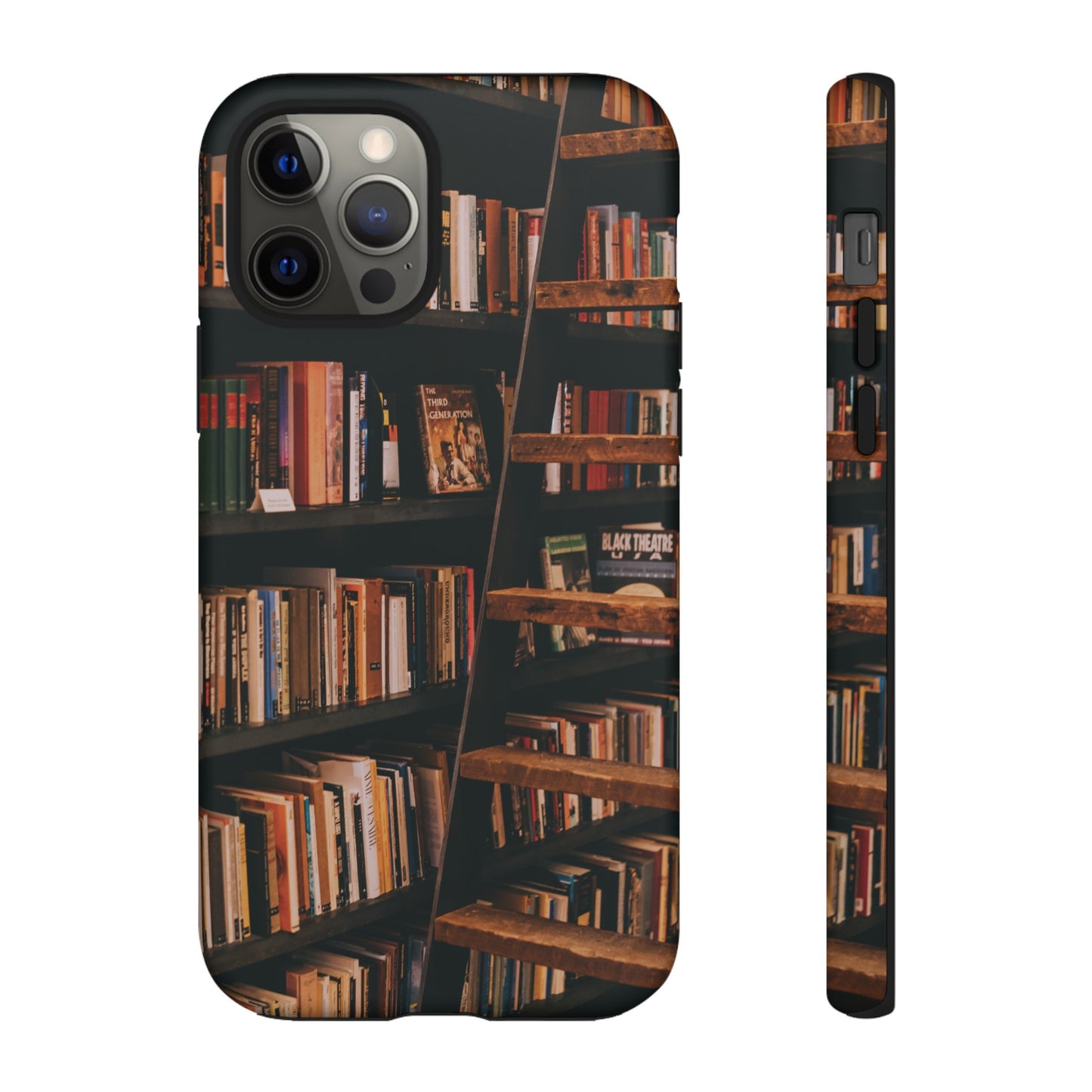 Bookcase Wallpaper Phone Case | iPhone 15 Plus/ Pro, 14, 13, 12| Google Pixel 7, Pro, 5| Samsung Galaxy S23 All Major Phone Models