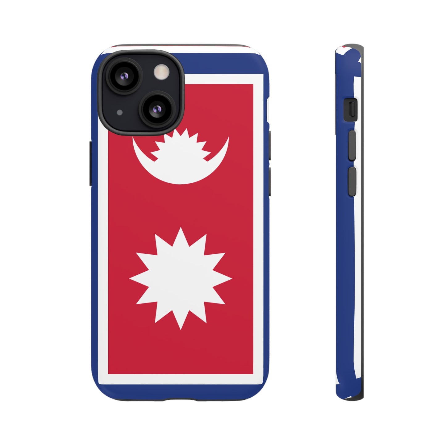 Nepal Flag Phone Case | iPhone 15 Plus/ Pro, 14, 13, 12| Google Pixel 7, Pro, 5| Samsung Galaxy S23 All Major Phone Models