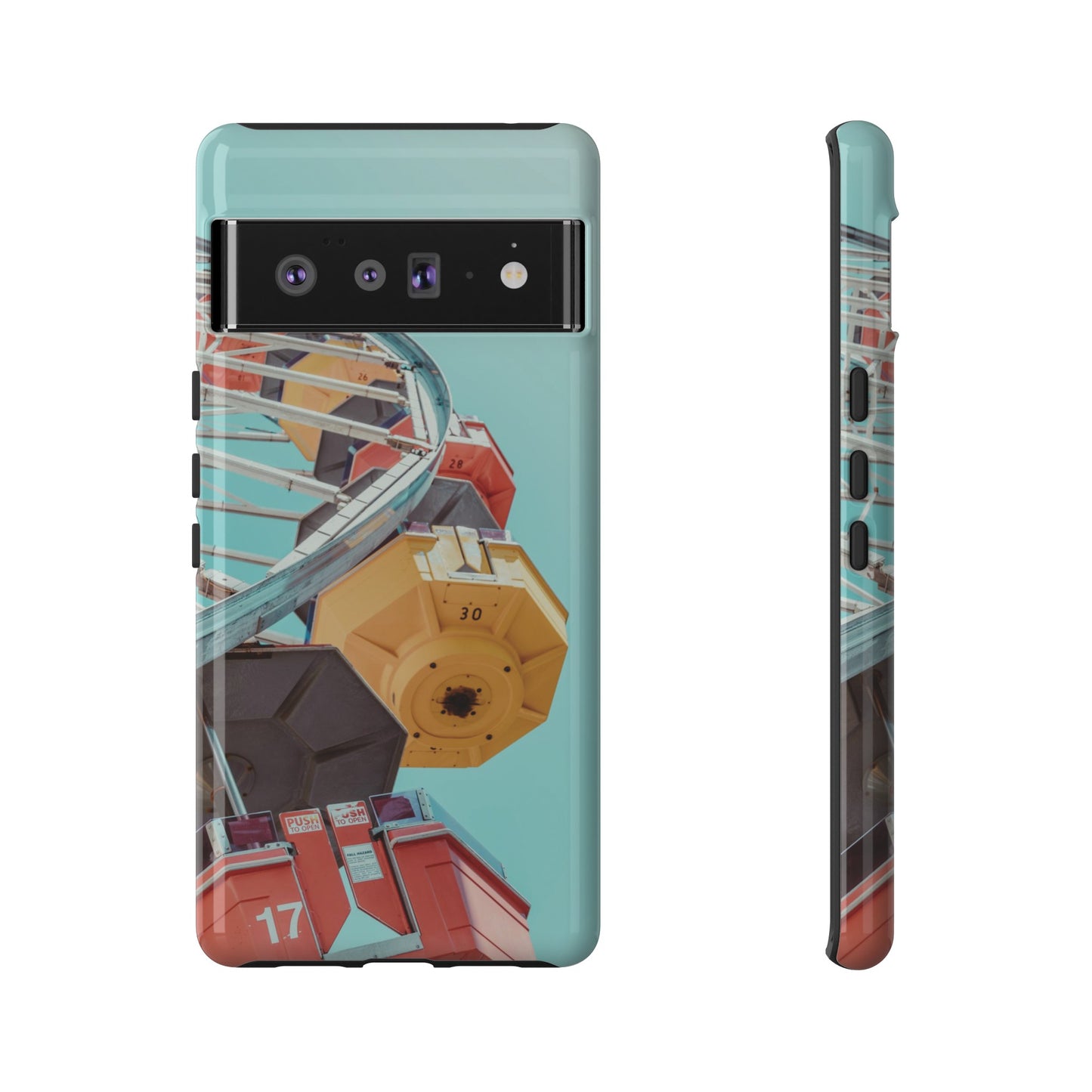 Ferris Wheel Wallpaper Phone Case | iPhone 15 Plus/ Pro, 14, 13, 12| Google Pixel 7, Pro, 5| Samsung Galaxy S23 All Major Phone Models