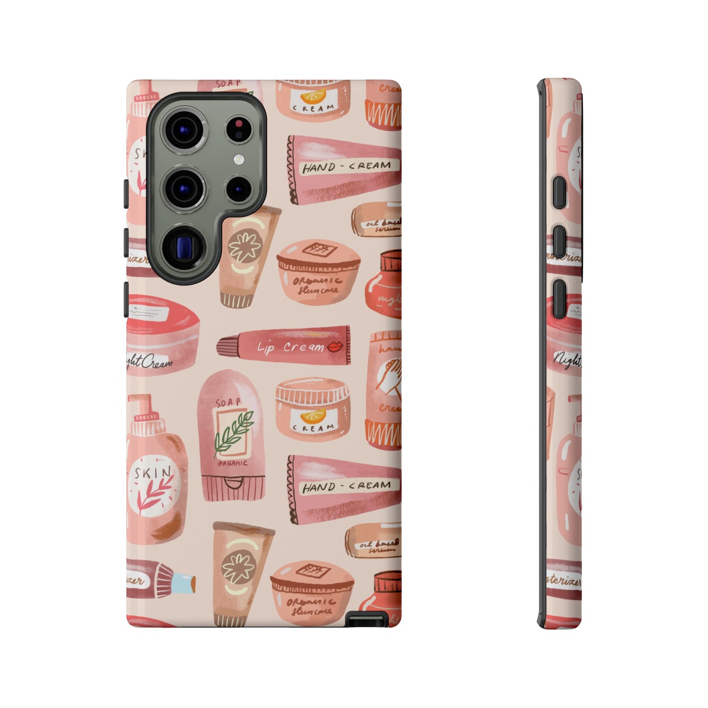 Skin Care Wallpaper Phone Case | iPhone 15 Plus/ Pro, 14, 13, 12| Google Pixel 7, Pro, 5| Samsung Galaxy S23 All Major Phone Models