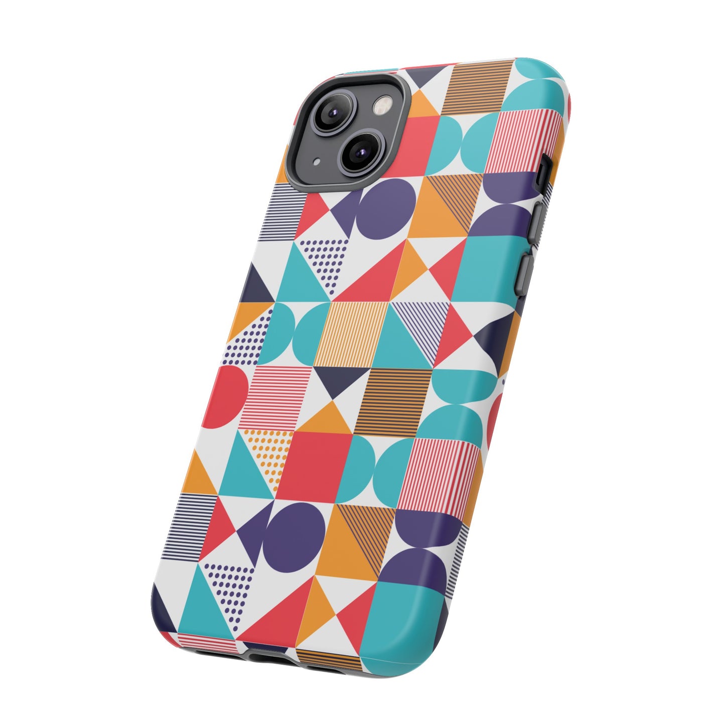 Geometric Patterned Wallpaper Phone Case | iPhone 15 Plus/ Pro, 14, 13, 12| Google Pixel 7, Pro, 5|Samsung Galaxy S23 All Major Phone Models