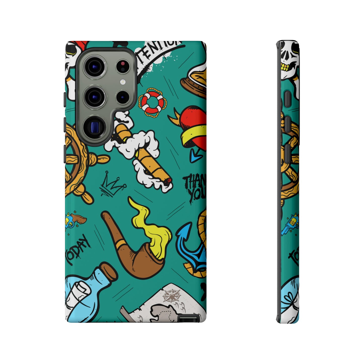 Pirate Wallpaper Phone Case | iPhone 15 Plus/ Pro, 14, 13, 12| Google Pixel 7, Pro, 5| Samsung Galaxy S23 All Major Phone Models