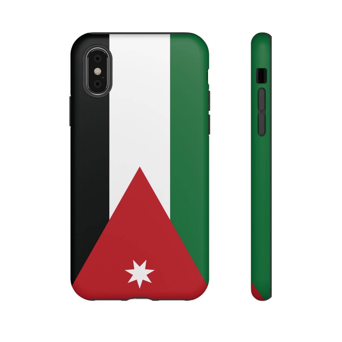 Jordan Flag Phone Case |iPhone 15 Plus/ Pro, 14, 13, 12|Google Pixel 7, Pro, 5| Samsung Galaxy S23 All Major Phone Models