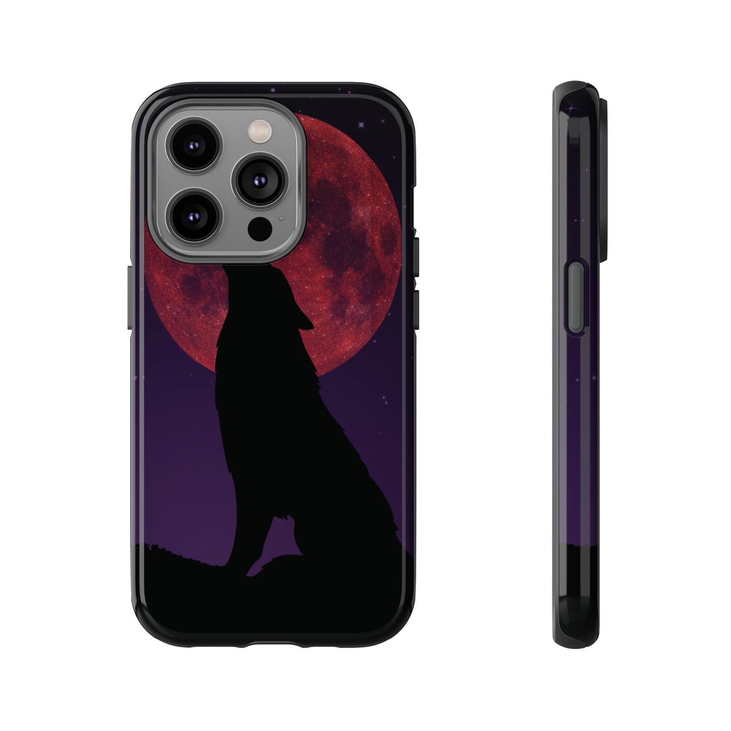 Wolf Wallpaper Phone Case | iPhone 15 Plus/ Pro, 14, 13, 12| Google Pixel 7, Pro, 5| Samsung Galaxy S23 All Major Phone Models