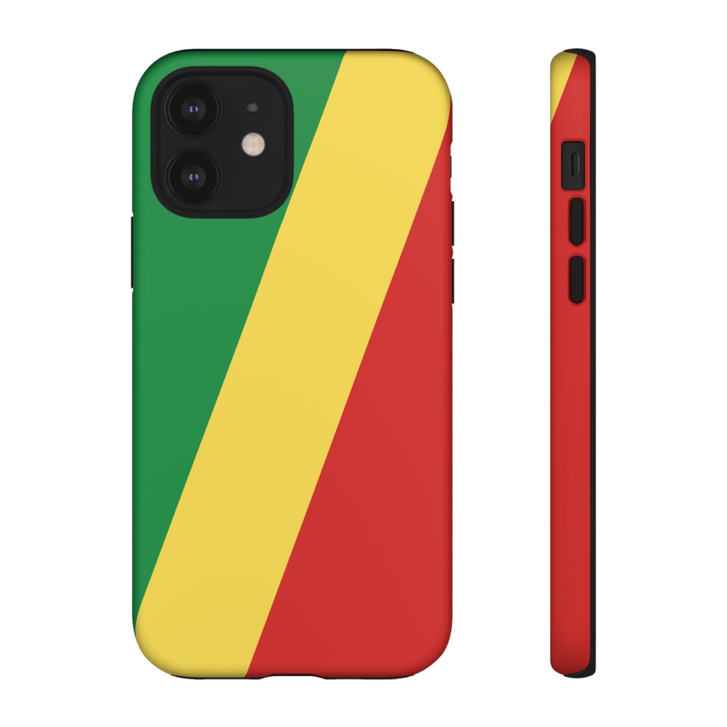 Congo-Brazzaville Flag Phone Case | iPhone 15 Plus/ Pro, 14, 13, 12| Google Pixel 7, Pro, 5| Samsung Galaxy S23 All Major Phone Models