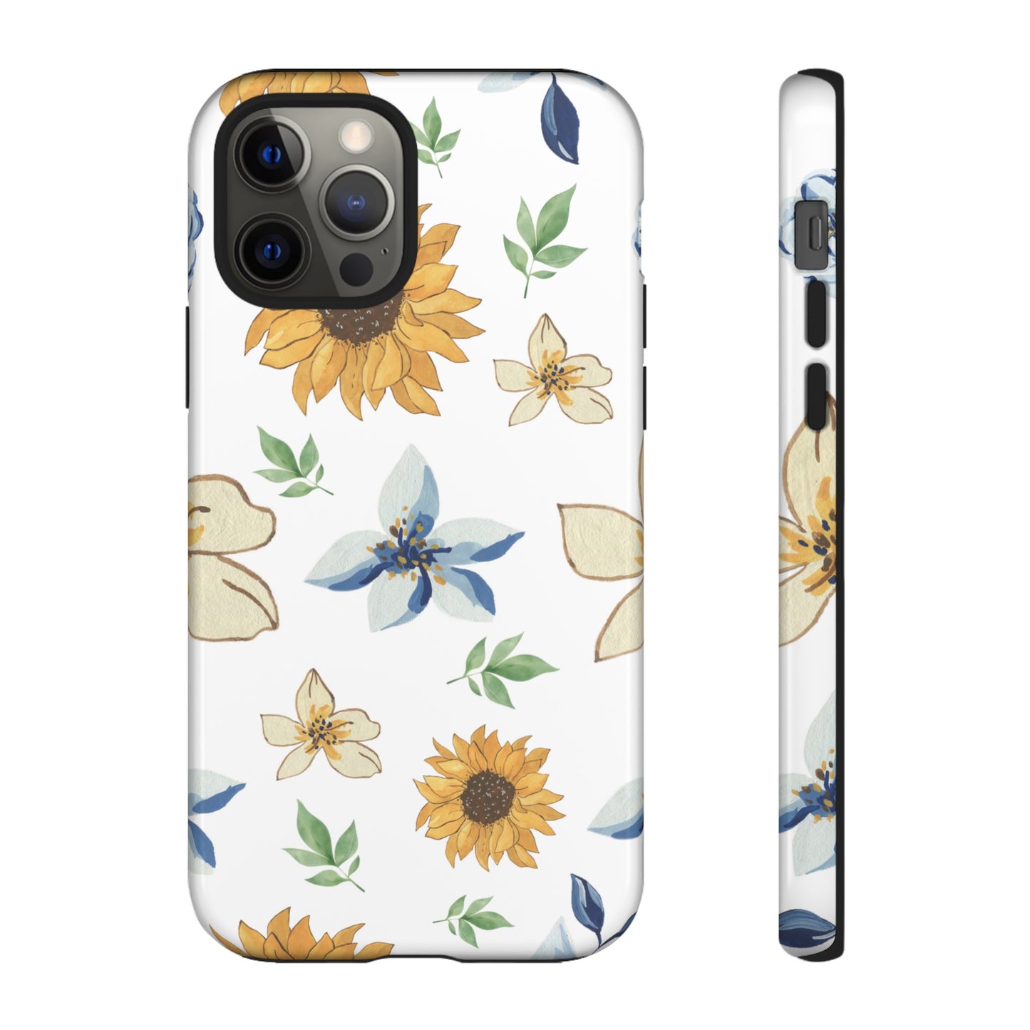 Beautiful Watercolour Flower Wallpaper Phone Case | iPhone 15 Plus/ Pro, 14, 13, 12| Google Pixel 7, Pro, 5| Samsung Galaxy S23 All Major Phone Models