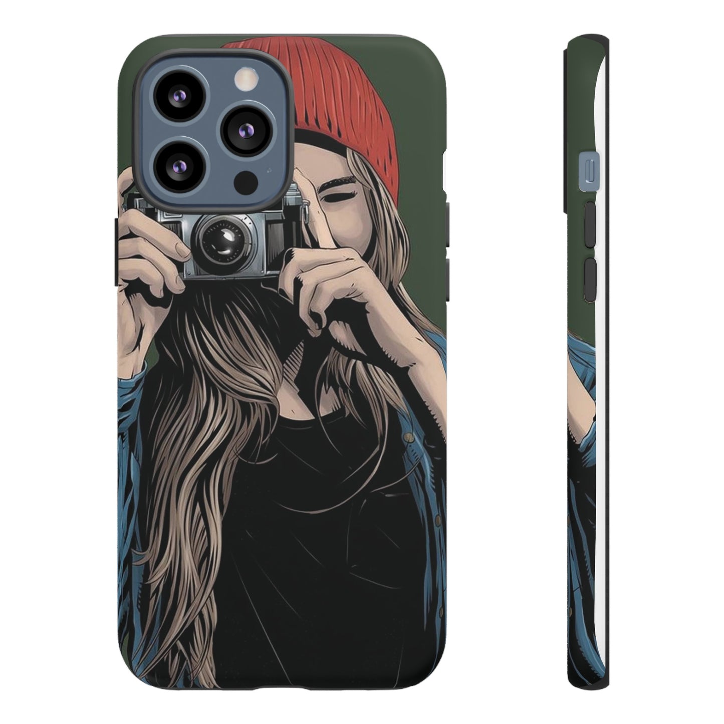 Camera Wallpaper Phone Case | iPhone 15 Plus/ Pro, 14, 13, 12| Google Pixel 7, Pro, 5| Samsung Galaxy S23 All Major Phone Models