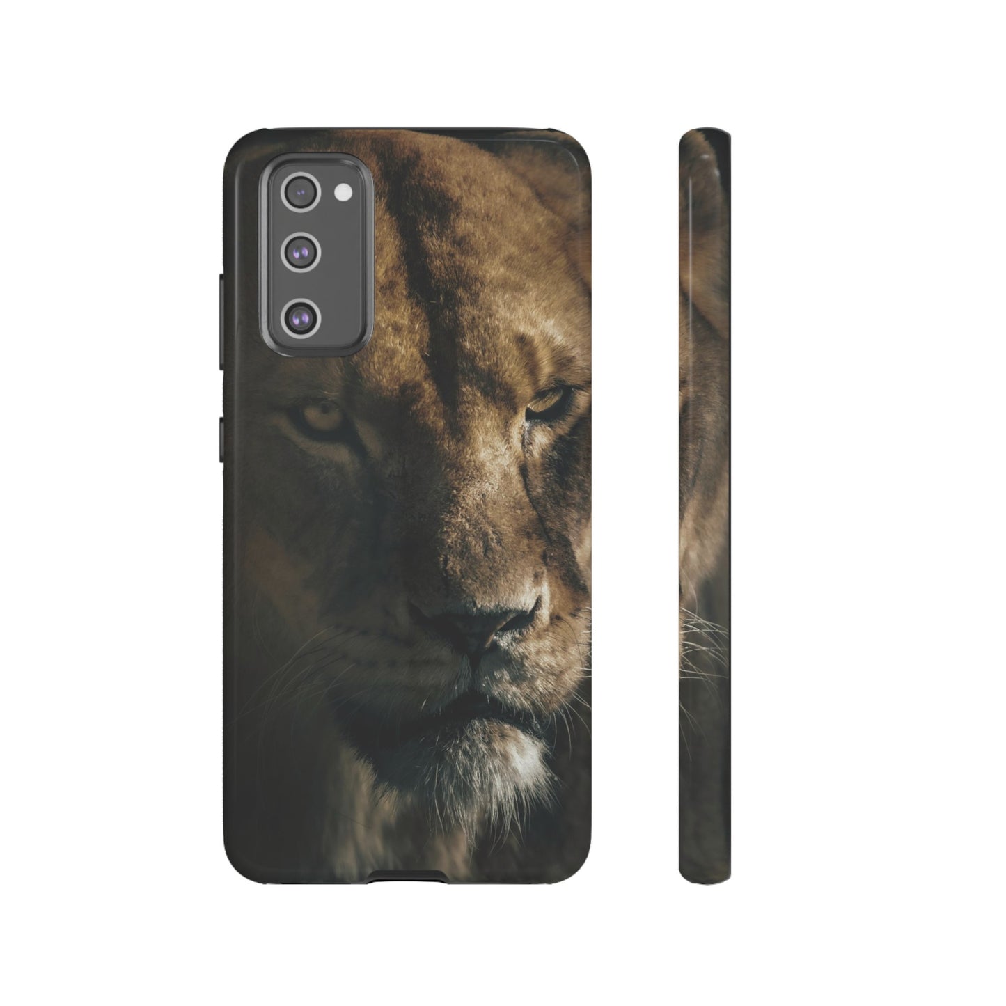 Lion Wallpaper Phone Case | iPhone 15 Plus/ Pro, 14, 13, 12| Google Pixel 7, Pro, 5| Samsung Galaxy S23 All Major Phone Models