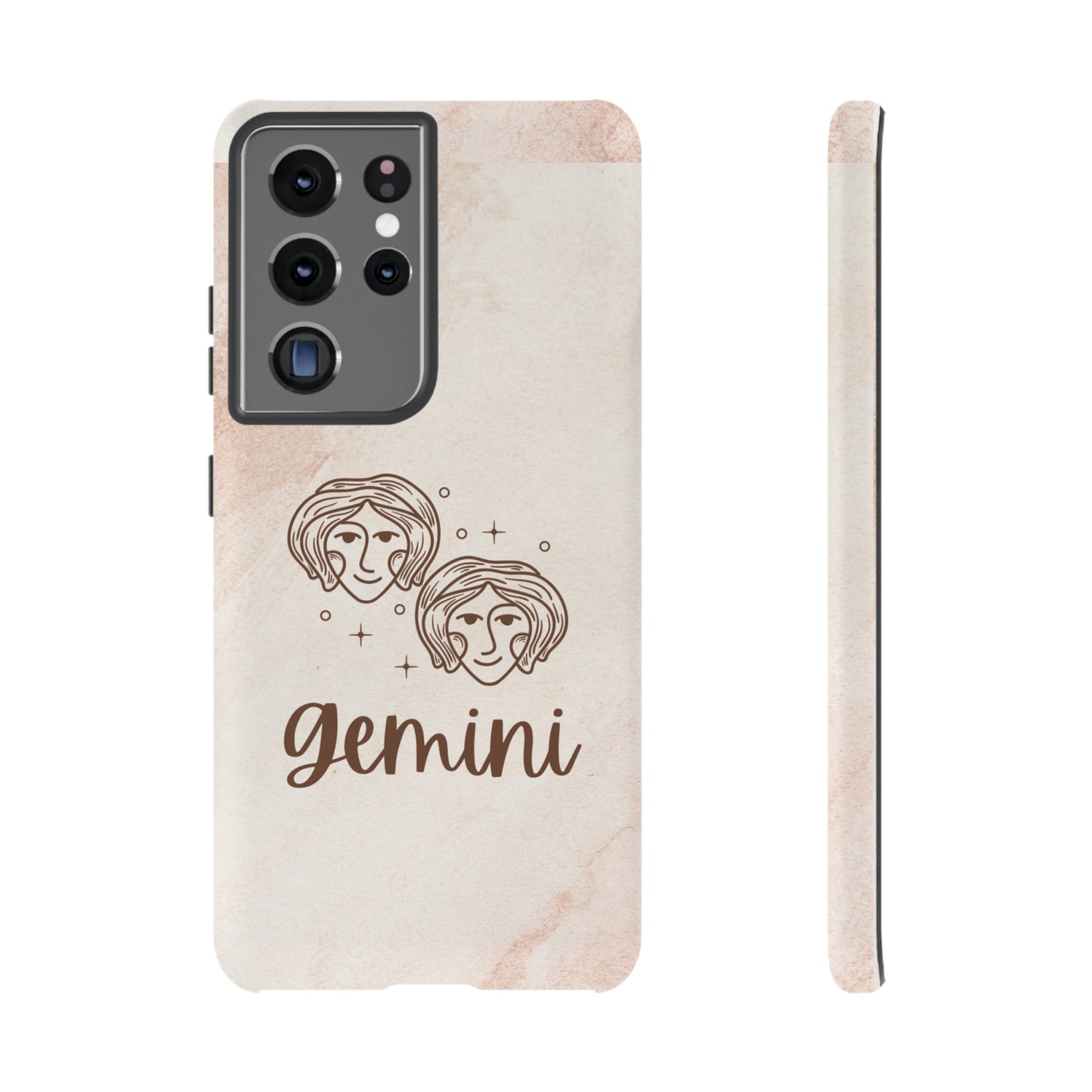 Gemini Wallpaper Phone Case | iPhone 15 Plus/ Pro, 14, 13, 12| Google Pixel 7, Pro, 5| Samsung Galaxy S23 All Major Phone Models