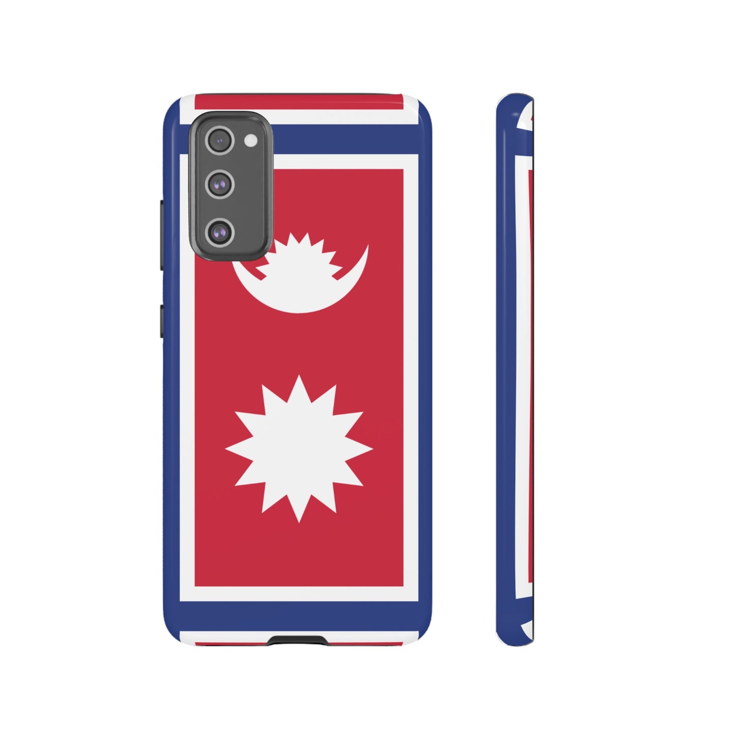 Nepal Flag Phone Case | iPhone 15 Plus/ Pro, 14, 13, 12| Google Pixel 7, Pro, 5| Samsung Galaxy S23 All Major Phone Models