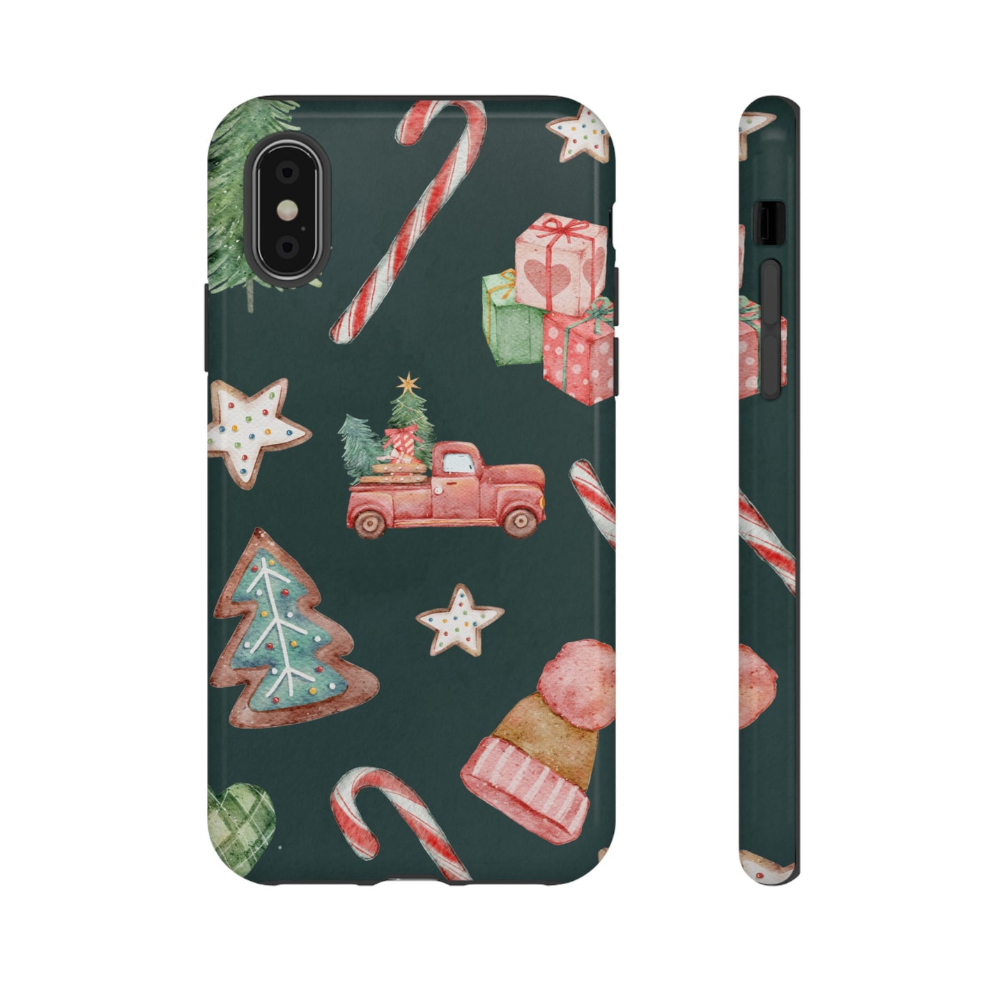 Festive Christmas Wallpaper Phone Case | iPhone 15 Plus/ Pro, 14, 13, 12| Google Pixel 7, Pro, 5| Samsung Galaxy S23 All Major Phone Models