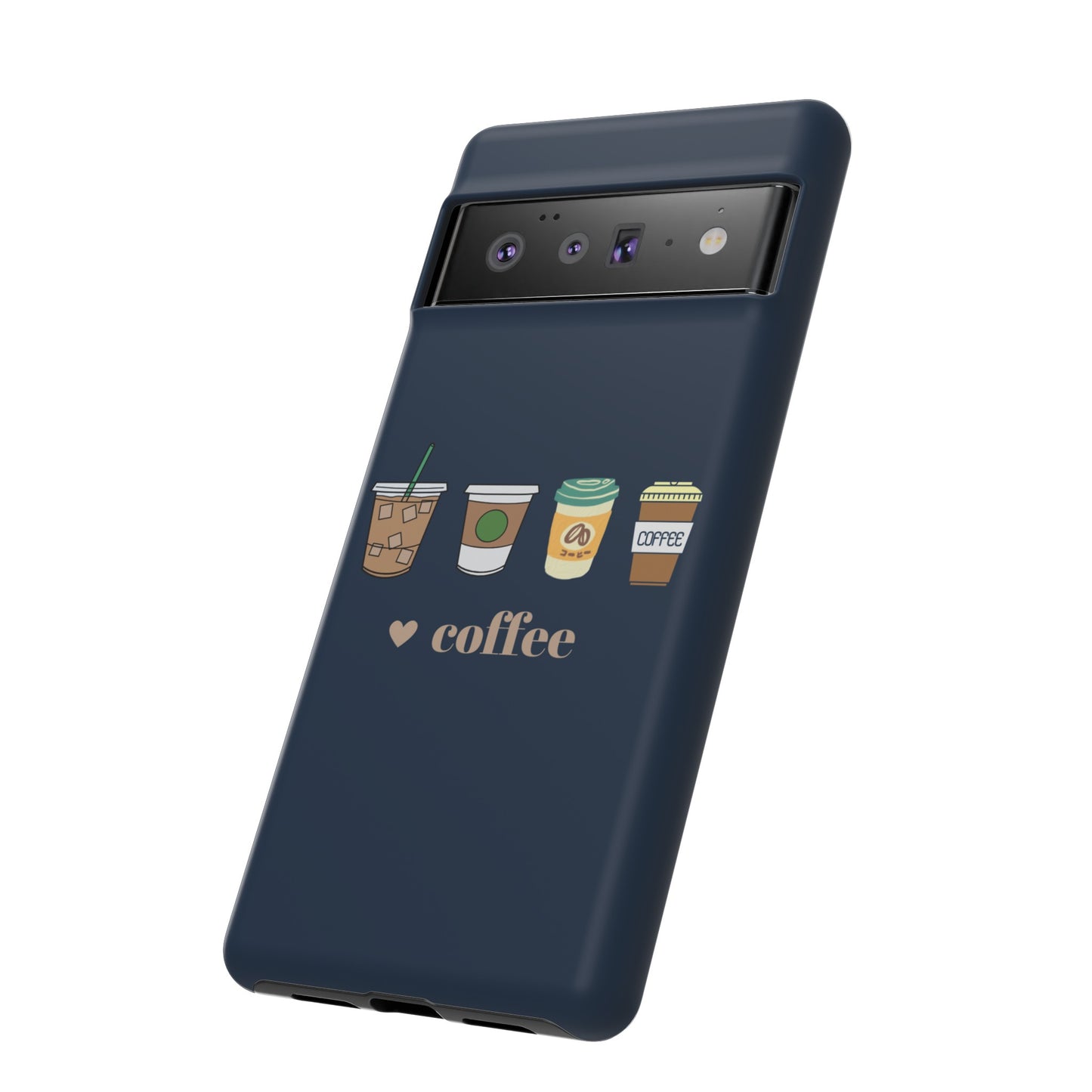 Coffee Wallpaper Phone Case | iPhone 15 Plus/ Pro, 14, 13, 12| Google Pixel 7, Pro, 5| Samsung Galaxy S23 All Major Phone Models