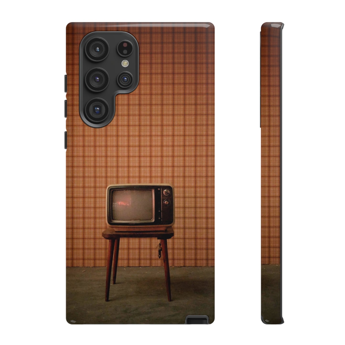 Television Wallpaper Phone Case | iPhone 15 Plus/ Pro, 14, 13, 12| Google Pixel 7, Pro, 5| Samsung Galaxy S23 All Major Phone Models