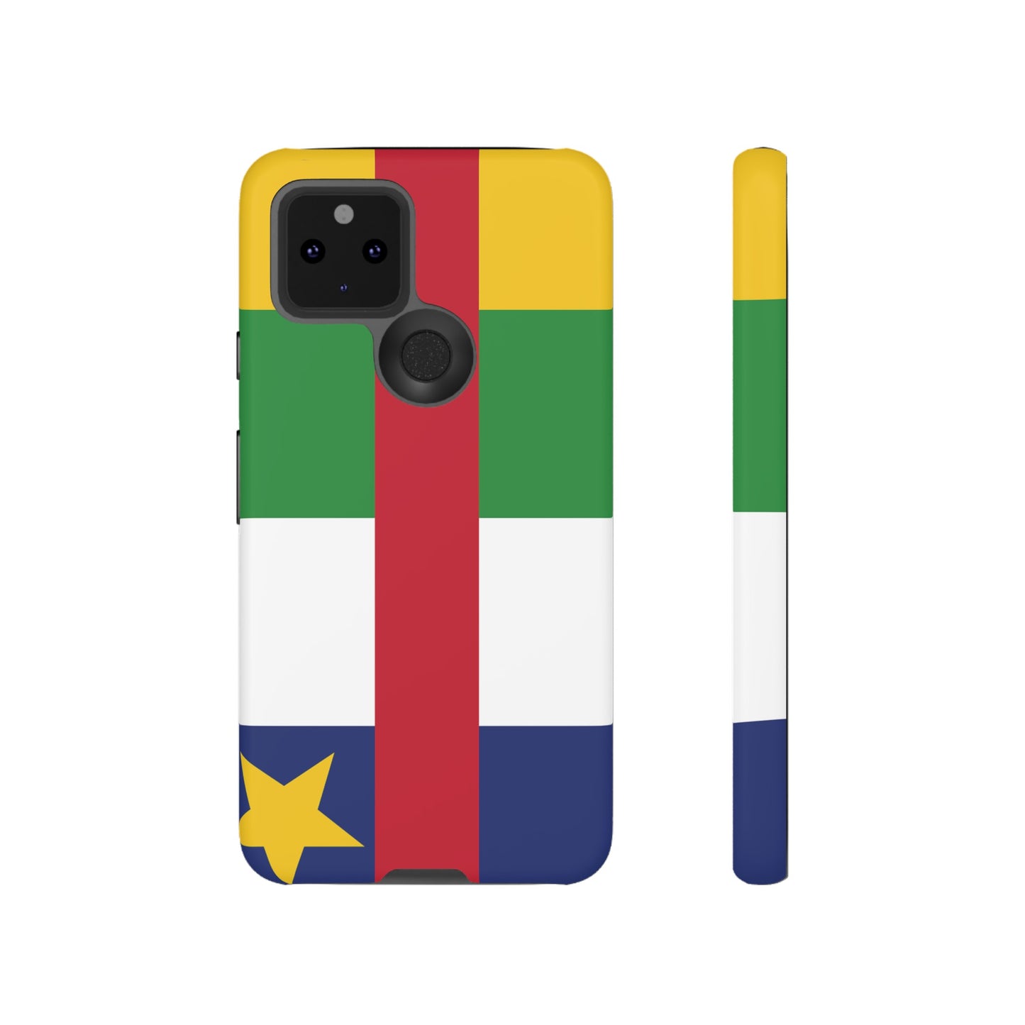 Central African Republic Flag Phone Case | iPhone 15 Plus/ Pro, 14, 13, 12| Google Pixel 7, Pro, 5| Samsung Galaxy S23 All Major Phone Models