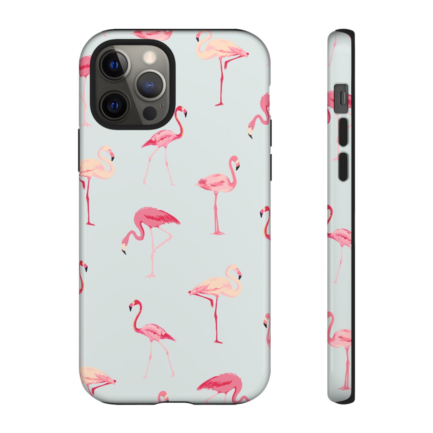 Flamingo Wallpaper Phone Case | iPhone 15 Plus/ Pro, 14, 13, 12| Google Pixel 7, Pro, 5| Samsung Galaxy S23 All Major Phone Models