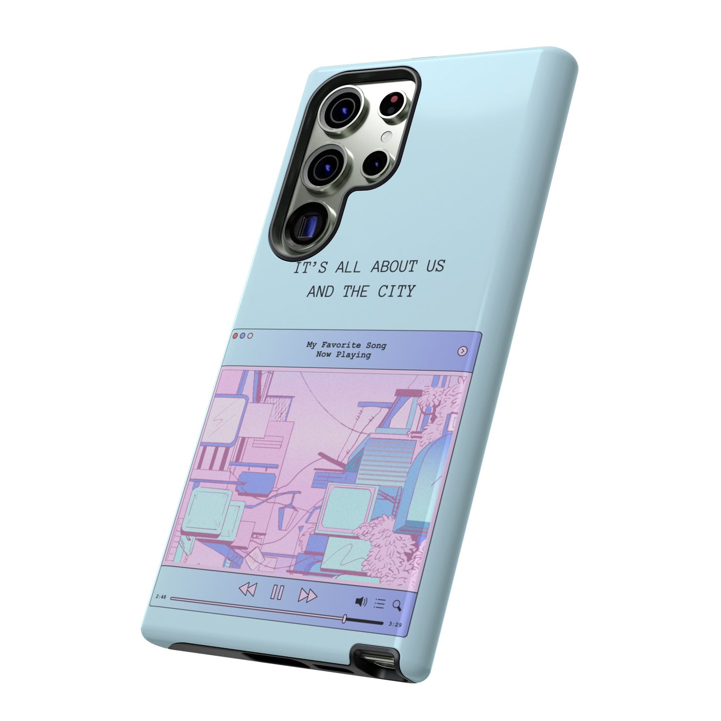 Us And The City Phone Case | iPhone 15 Plus/ Pro, 14, 13, 12| Google Pixel 7, Pro, 5| Samsung Galaxy S23 All Major Phone Models