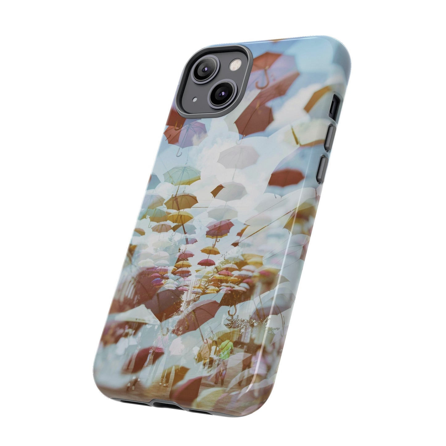 Umbrella Wallpaper Phone Case | iPhone 15 Plus/ Pro, 14, 13, 12| Google Pixel 7, Pro, 5| Samsung Galaxy S23 All Major Phone Models