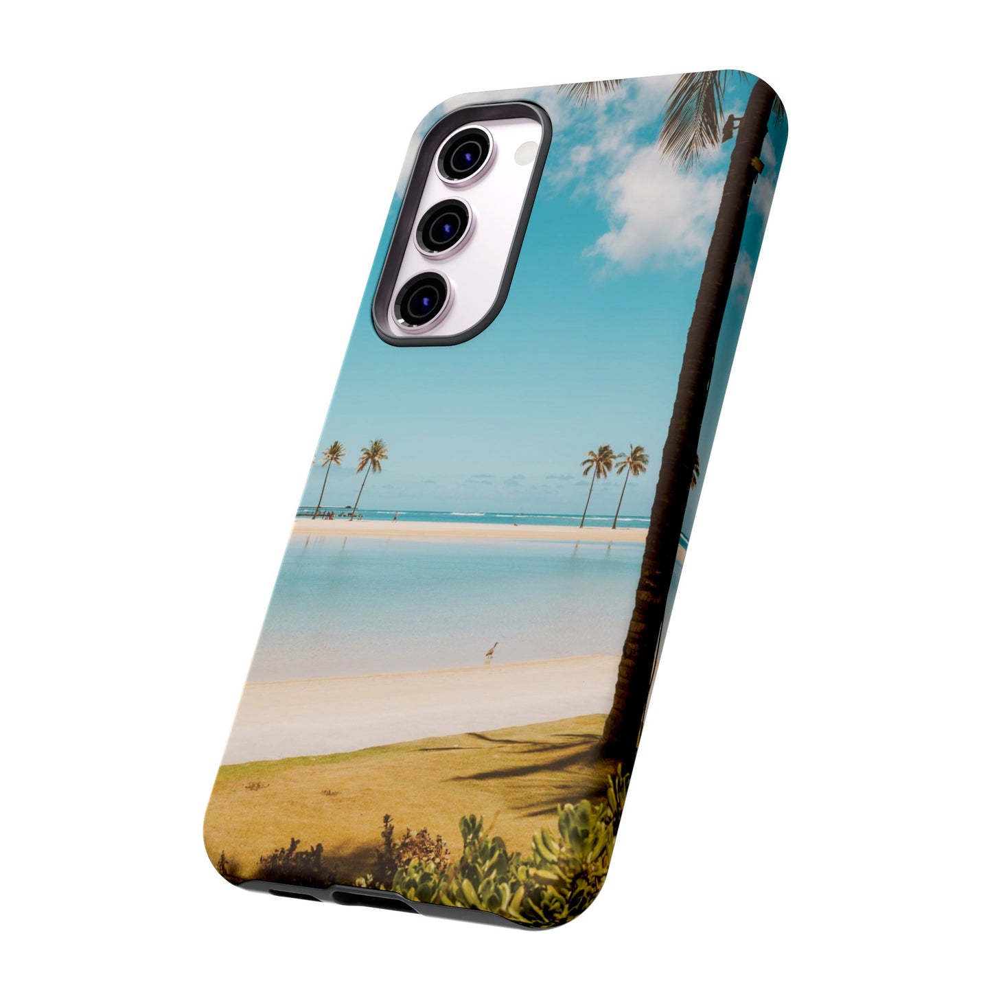 Beach Getaway Wallpaper Phone Case | iPhone 15 Plus/ Pro, 14, 13, 12| Google Pixel 7, Pro, 5| Samsung Galaxy S23 All Major Phone Models