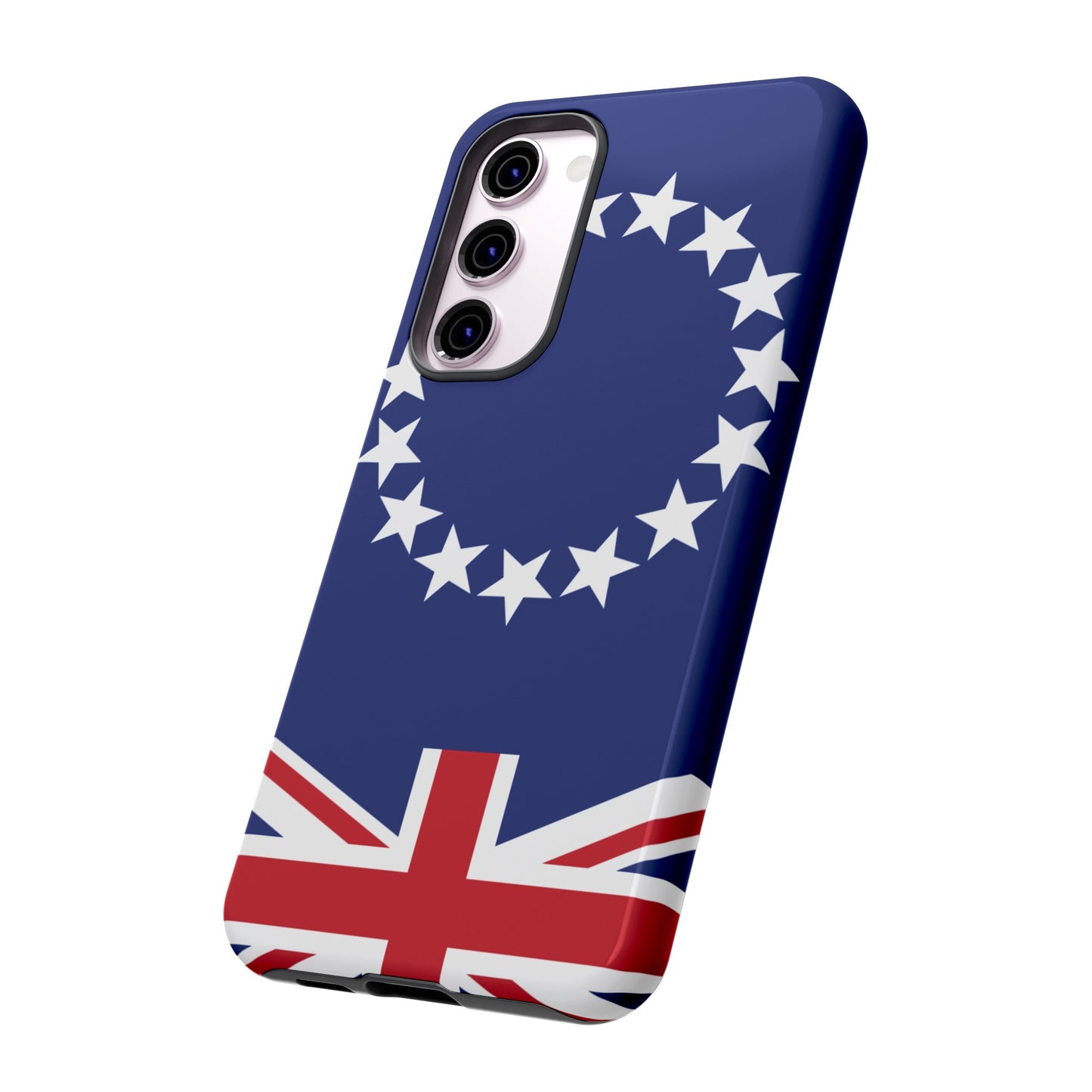 Cook Islands Flag Phone Case | iPhone 15 Plus/ Pro, 14, 13, 12| Google Pixel 7, Pro, 5| Samsung Galaxy S23 All Major Phone Models