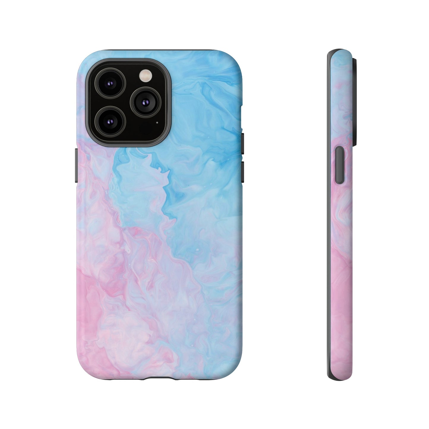 Splash of Blue & Pink Wallpaper Phone Case |iPhone 15 Plus/ Pro, 14, 13, 12|Google Pixel 7, Pro, 5|Samsung Galaxy S23 All Major Phone Models