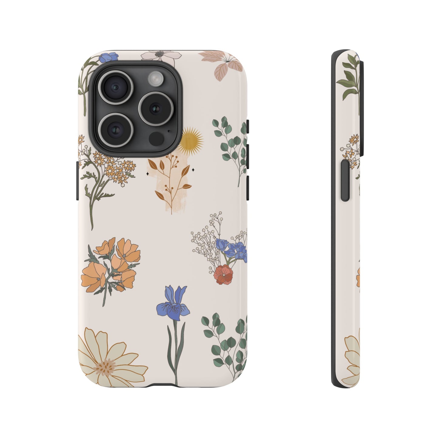 Floral Collage Phone Case | iPhone 15 Plus/ Pro, 14, 13, 12| Google Pixel 7, Pro, 5| Samsung Galaxy S23 All Major Phone Models