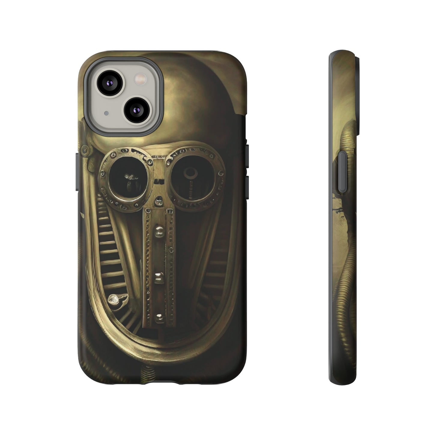 Sci-Fi Helmet Wallpaper Phone Case | iPhone 15 Plus/ Pro, 14, 13, 12| Google Pixel 7, Pro, 5| Samsung Galaxy S23 All Major Phone Models