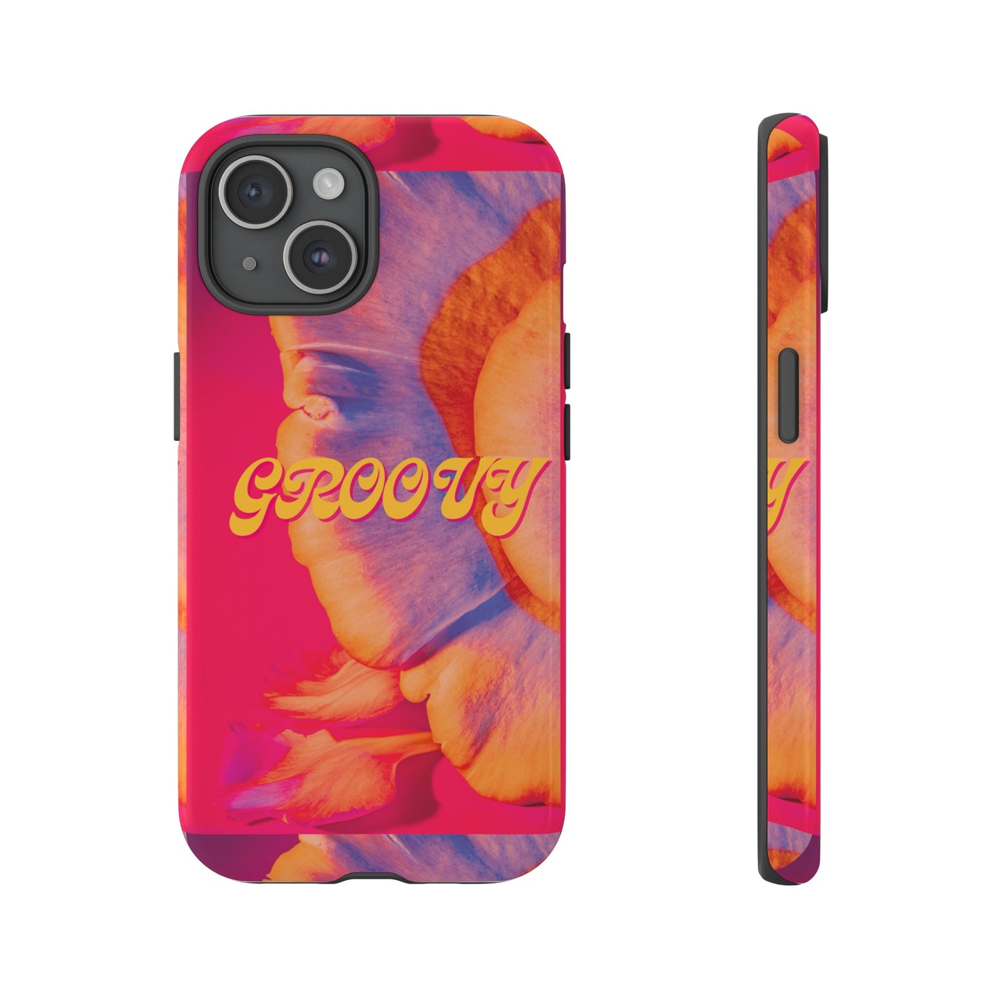 Groovy Wallpaper Phone Case | iPhone 15 Plus/ Pro, 14, 13, 12| Google Pixel 7, Pro, 5| Samsung Galaxy S23 All Major Phone Models