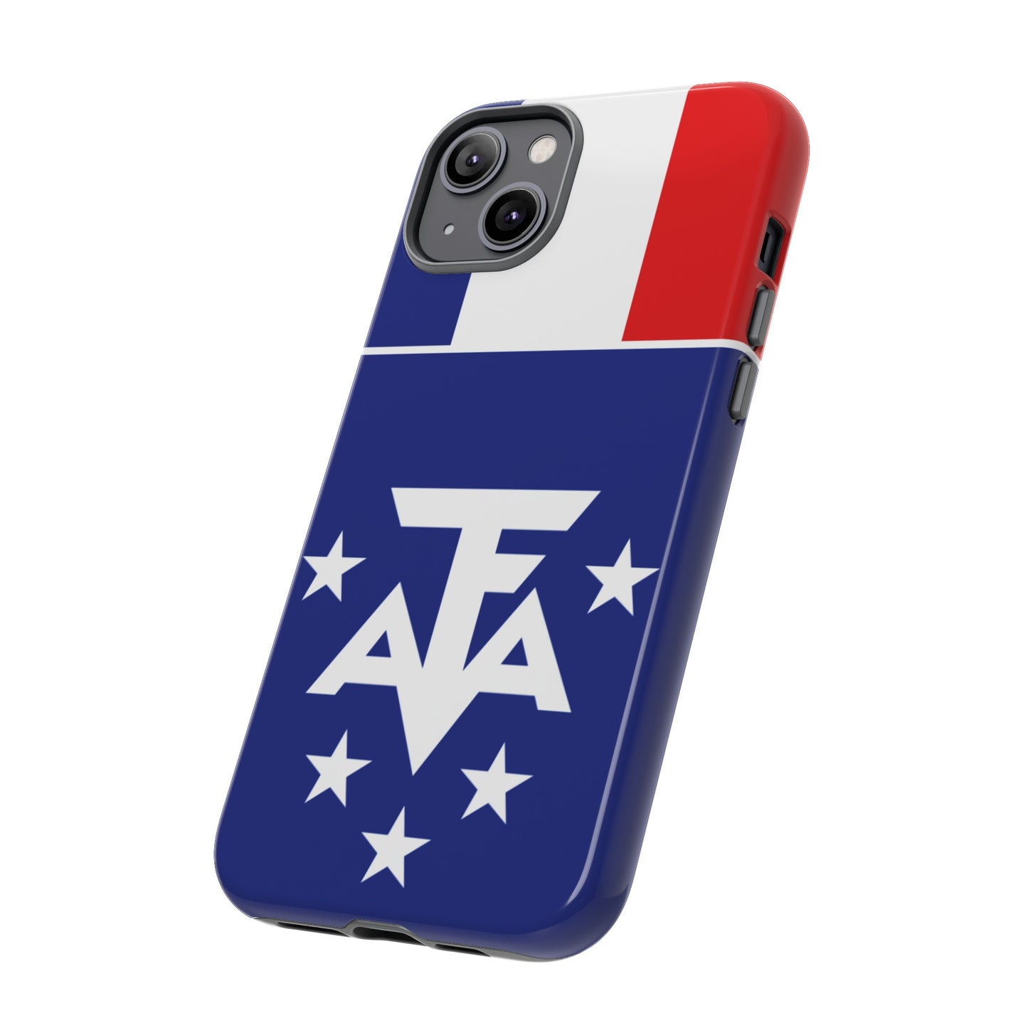 French Southern And Antarctic Lands Flag Phone Case | iPhone 15 Plus/ Pro, 14, 13, 12| Google Pixel 7, Pro, 5| Samsung Galaxy S23 All Major Phone Models