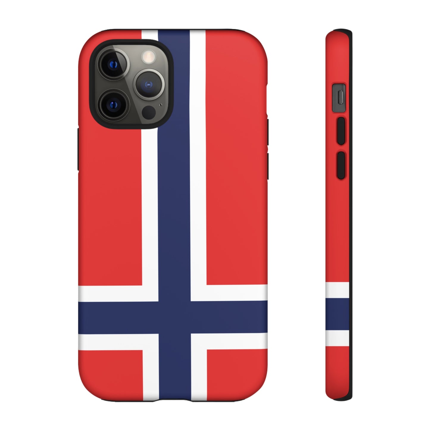 Norway Flag Phone Case | iPhone 15 Plus/ Pro, 14, 13, 12| Google Pixel 7, Pro, 5| Samsung Galaxy S23 All Major Phone Models