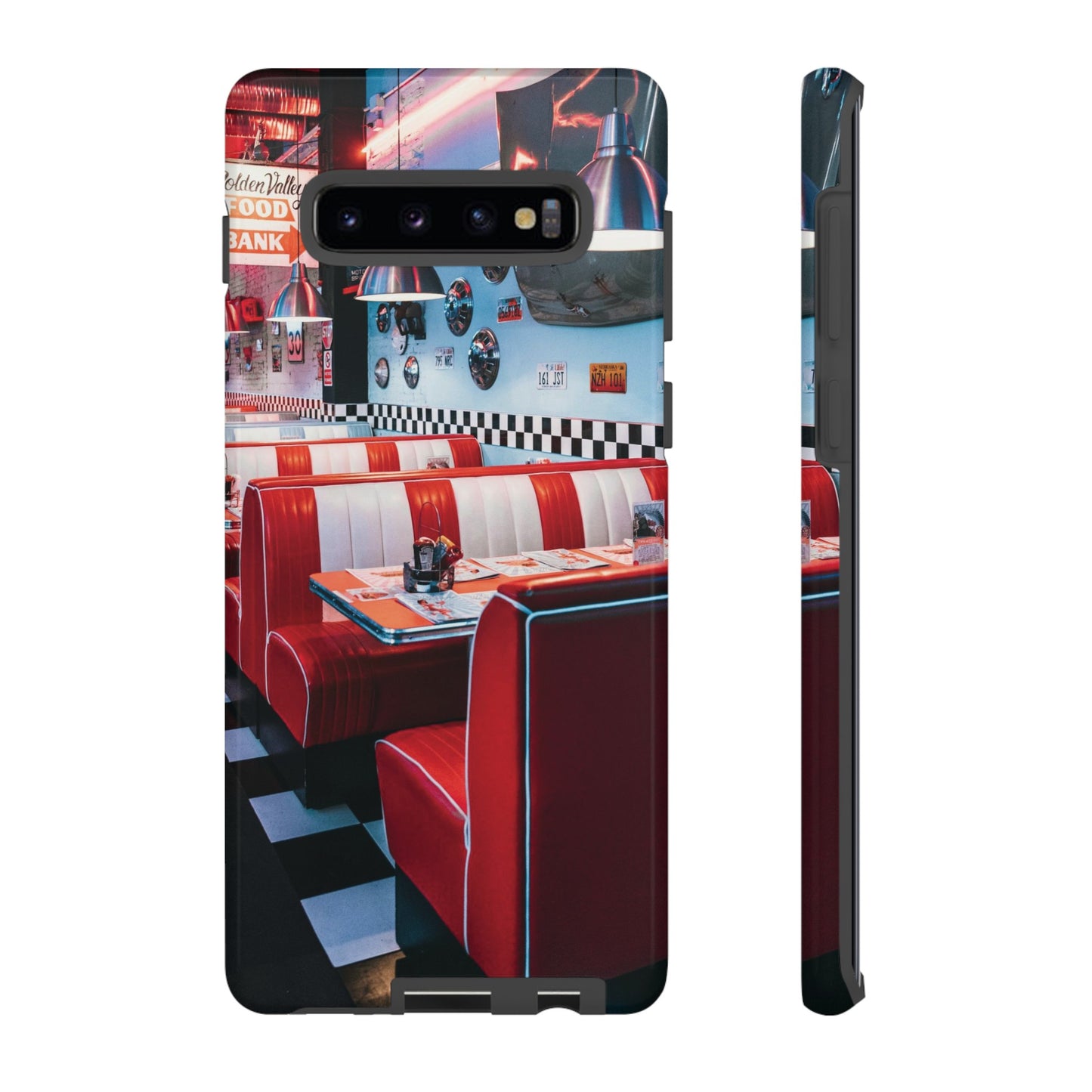 Diner Wallpaper Phone Case | iPhone 15 Plus/ Pro, 14, 13, 12| Google Pixel 7, Pro, 5| Samsung Galaxy S23 All Major Phone Models