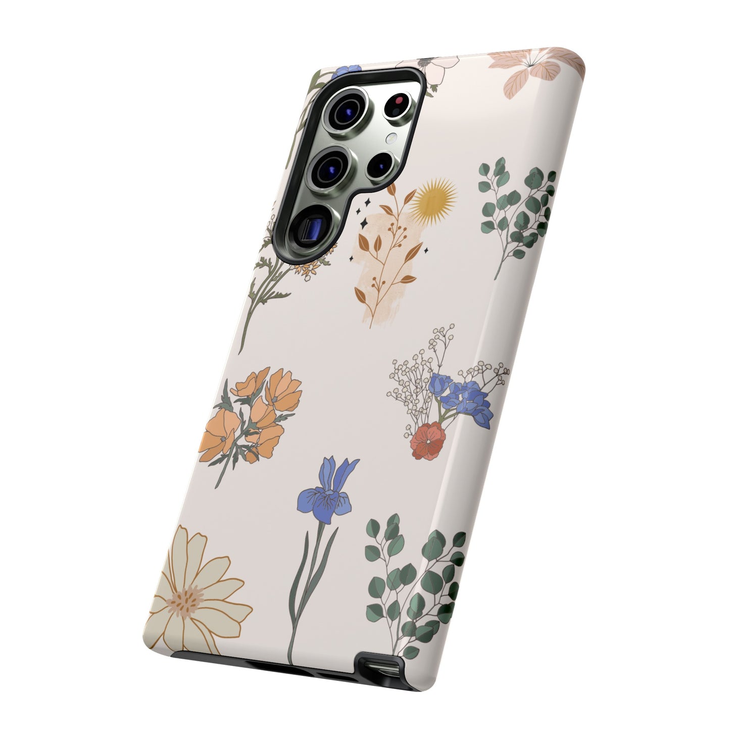 Floral Collage Phone Case | iPhone 15 Plus/ Pro, 14, 13, 12| Google Pixel 7, Pro, 5| Samsung Galaxy S23 All Major Phone Models