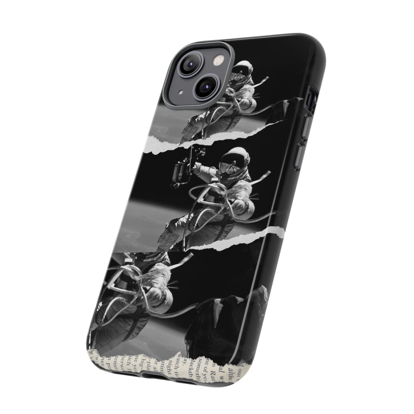 Astronaut Collage Phone Case | iPhone 15 Plus/ Pro, 14, 13, 12| Google Pixel 7, Pro, 5| Samsung Galaxy S23 All Major Phone Models