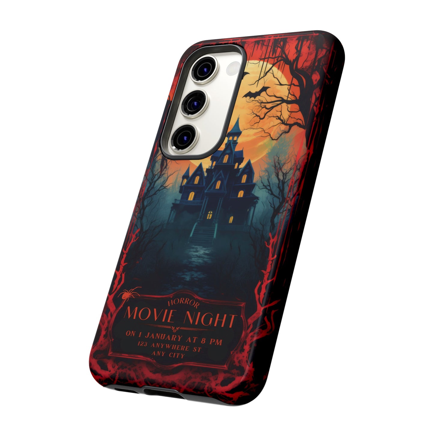 Horror Movie Night Phone Case | iPhone 15 Plus/ Pro, 14, 13, 12| Google Pixel 7, Pro, 5| Samsung Galaxy S23 All Major Phone Models