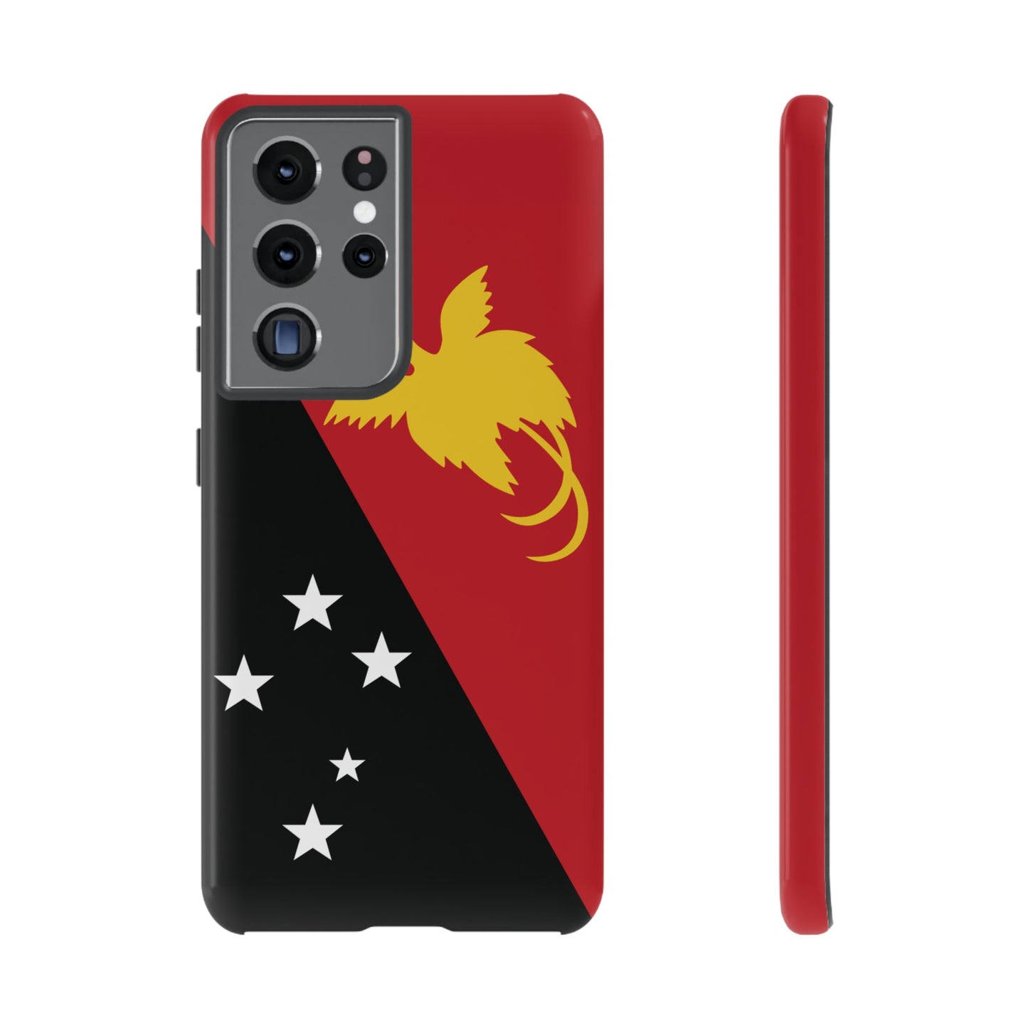 Papa New Guinea Flag Phone Case | iPhone 15 Plus/ Pro, 14, 13, 12| Google Pixel 7, Pro, 5| Samsung Galaxy S23 All Major Phone Models